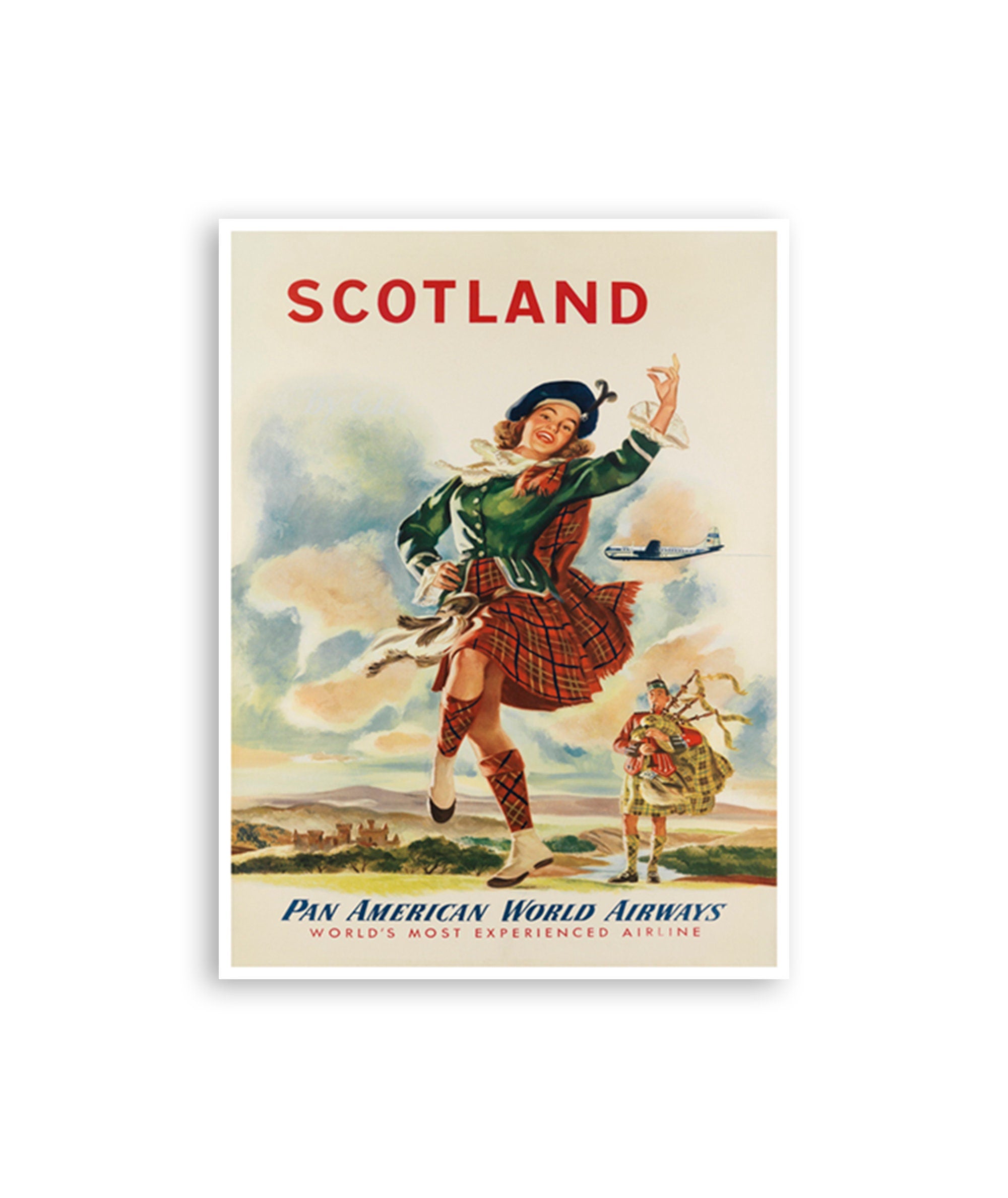 Scotland Art Travel Poster Print Scottish Home Decor (XR3155)