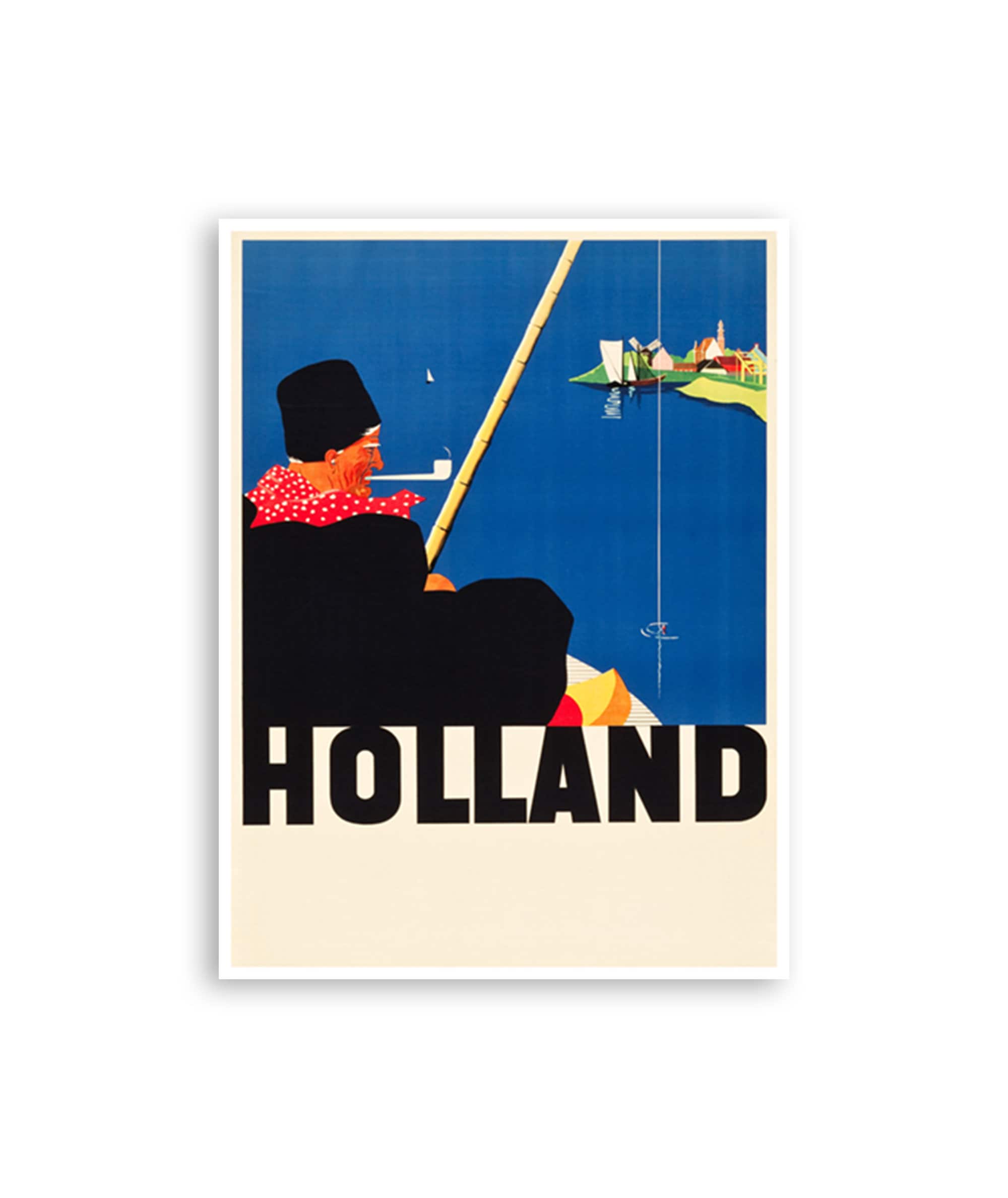 Holland Wall Art Print Travel Poster Home Decor (XR3156)