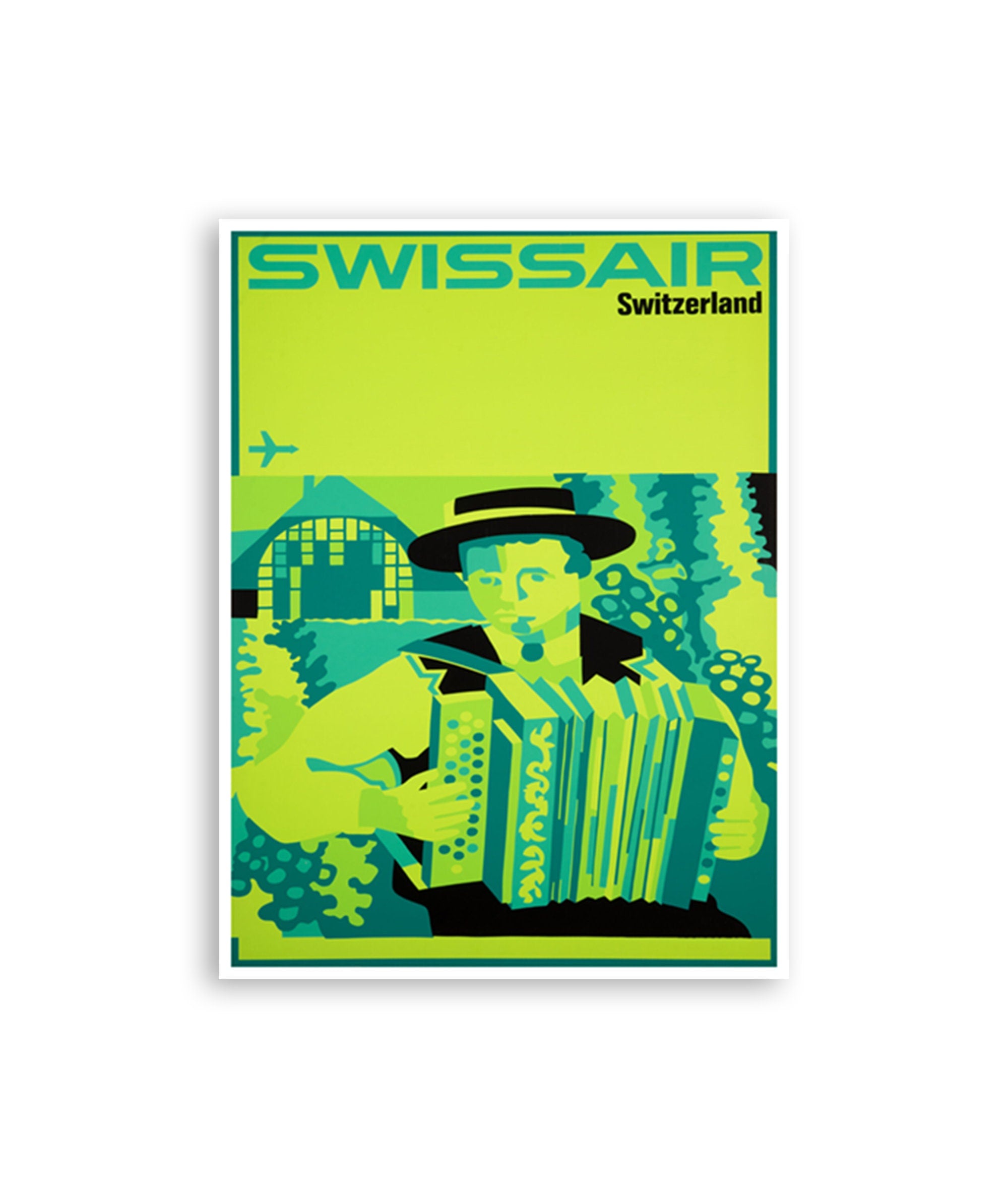 Switzerland Art Print Swiss Travel Poster (XR3067)