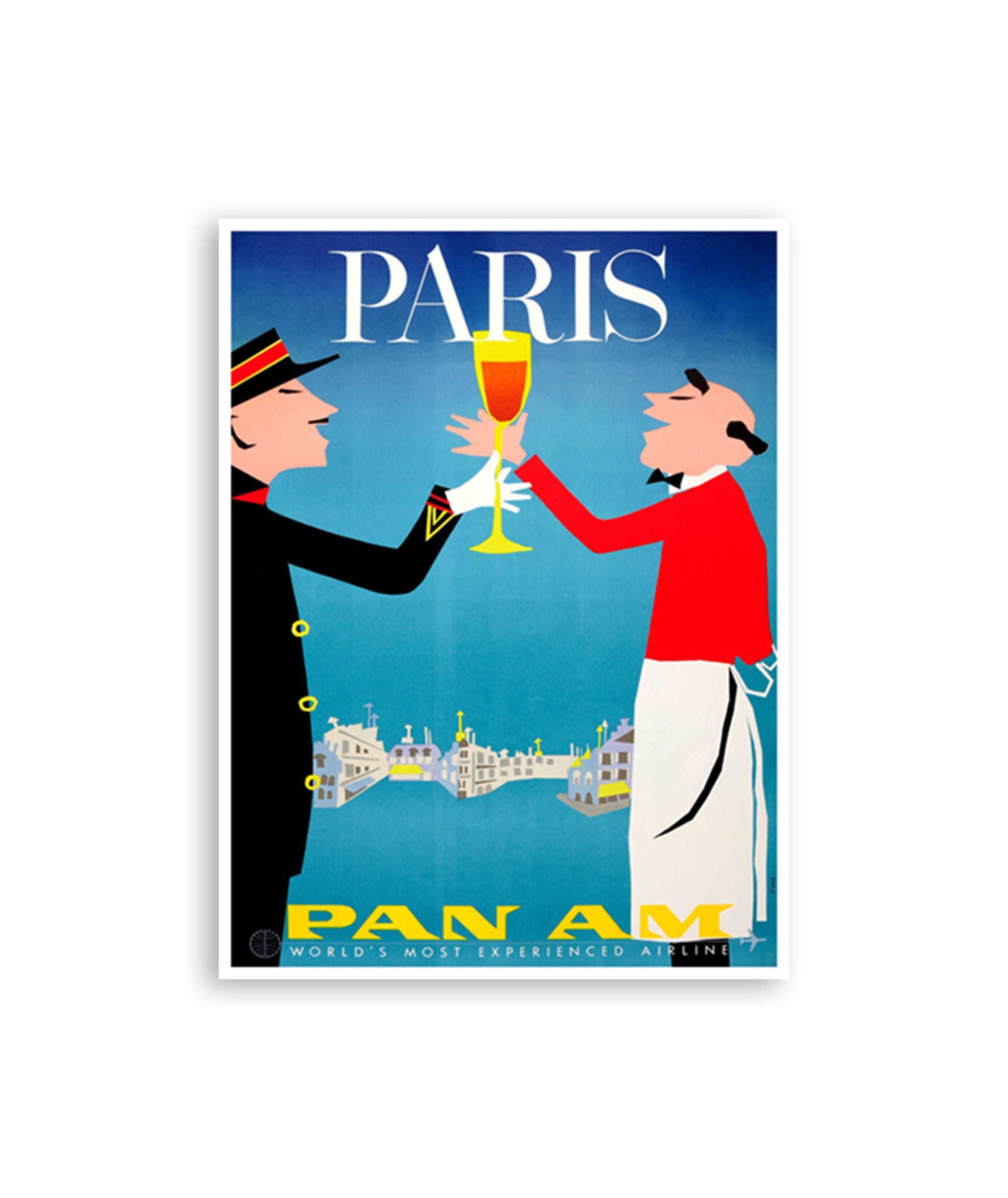 Paris Travel Art Wall Print French Poster Home Decor (XR3192)