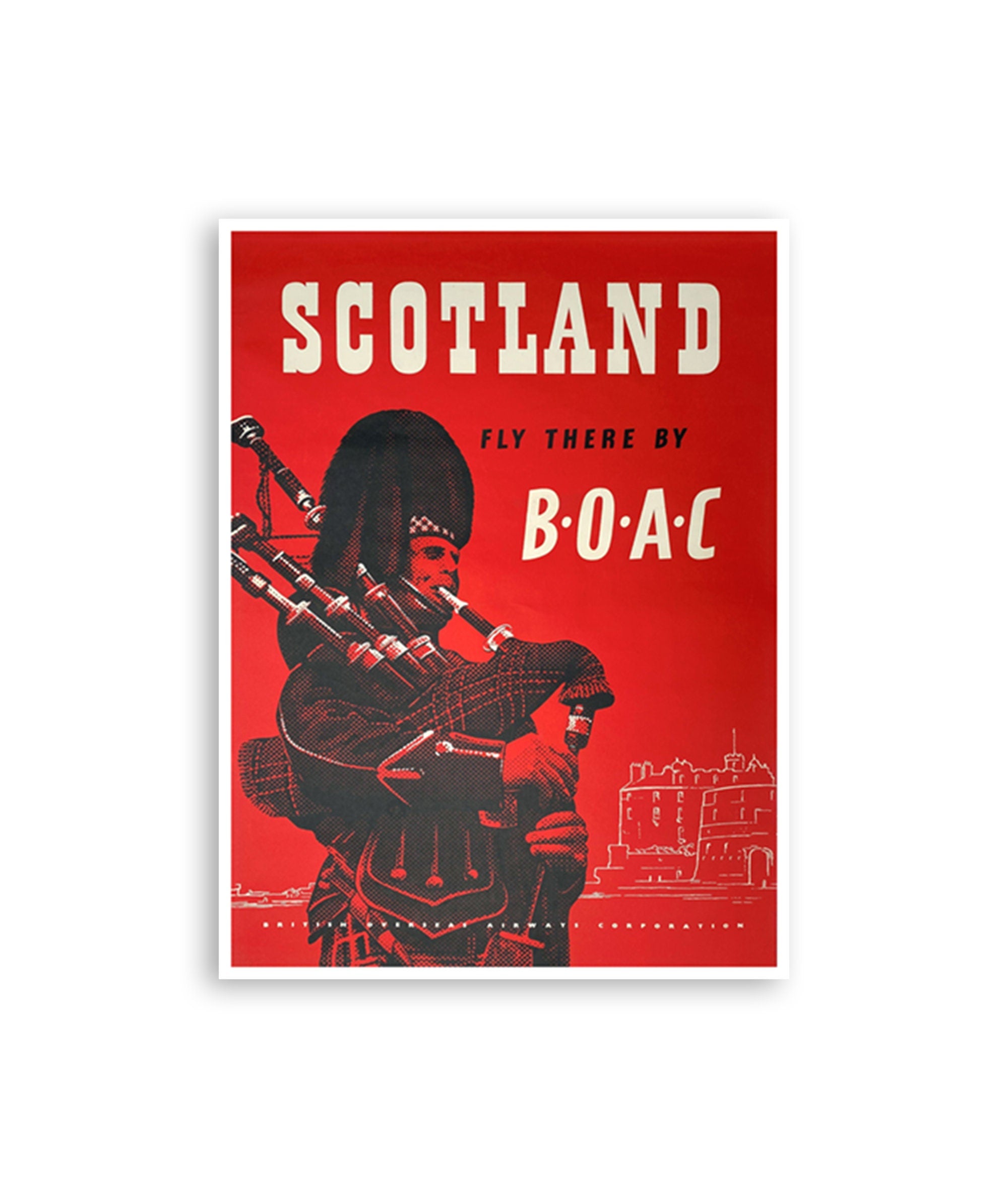 Scotland Wall Art Travel Poster Print Scottish Home Decor (XR3435)