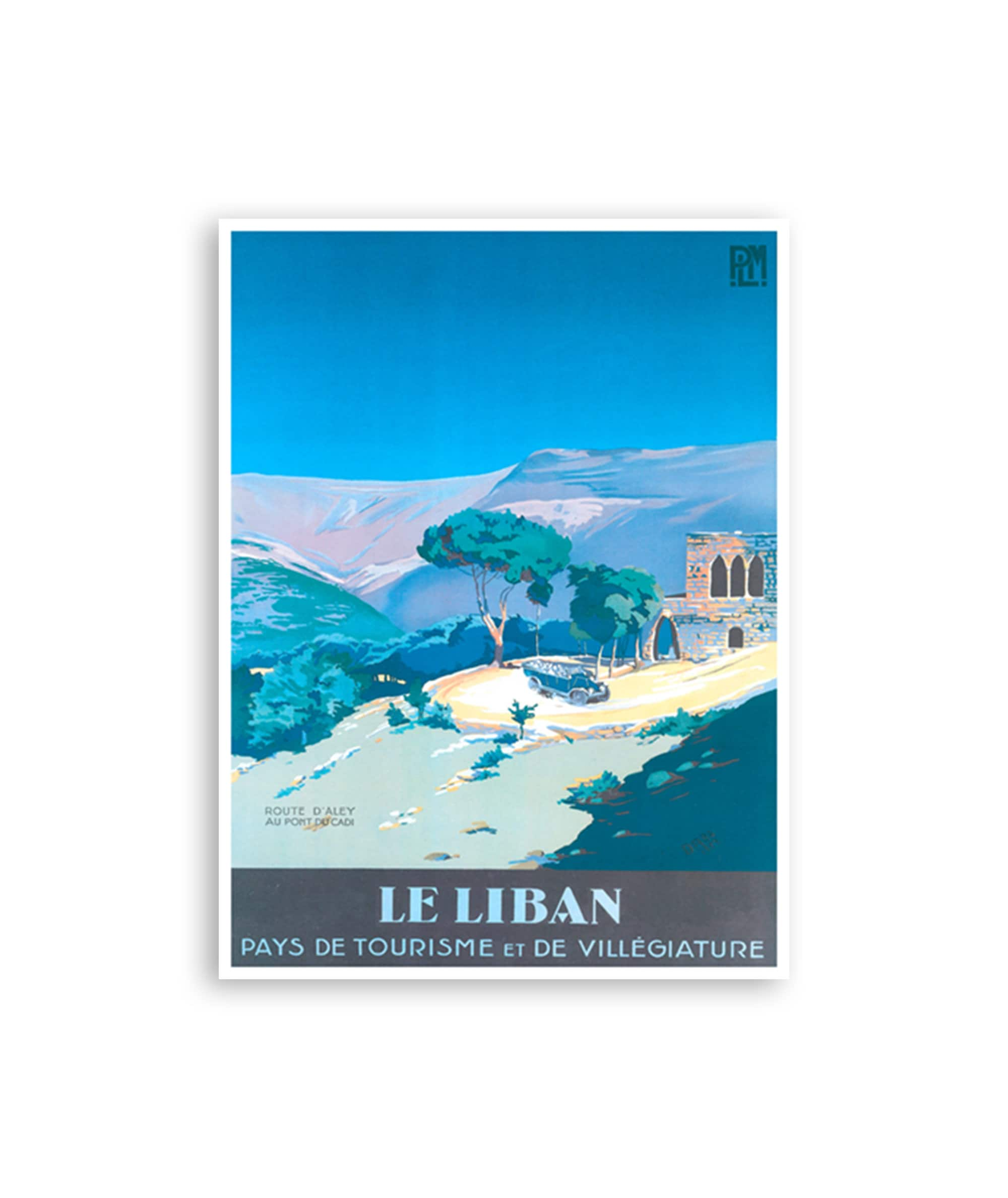 Lebanon Travel Poster Vintage Wall Art Home Decor (XR3394)