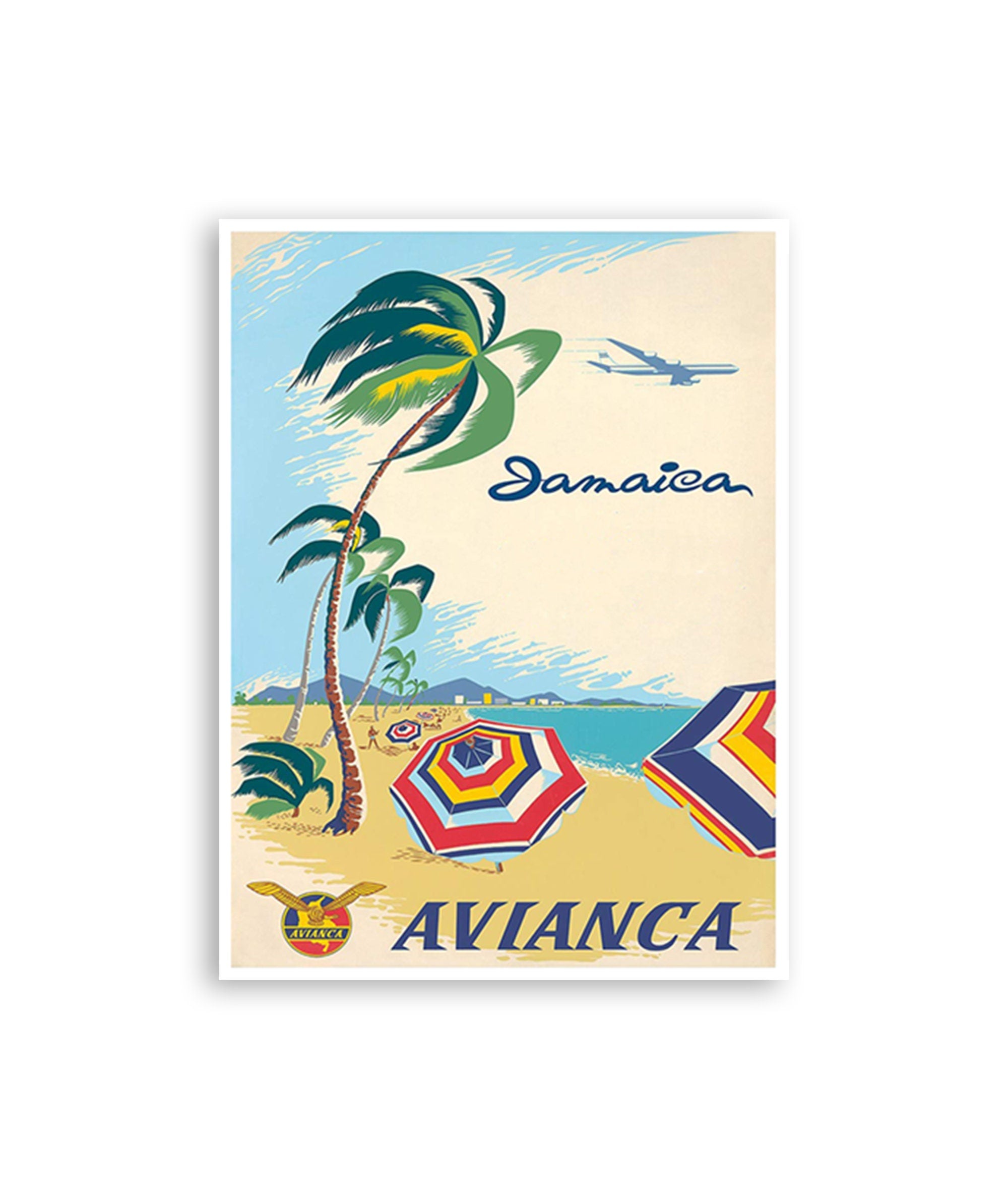 Jamaica Travel Poster Vintage Art Print (XR3392)