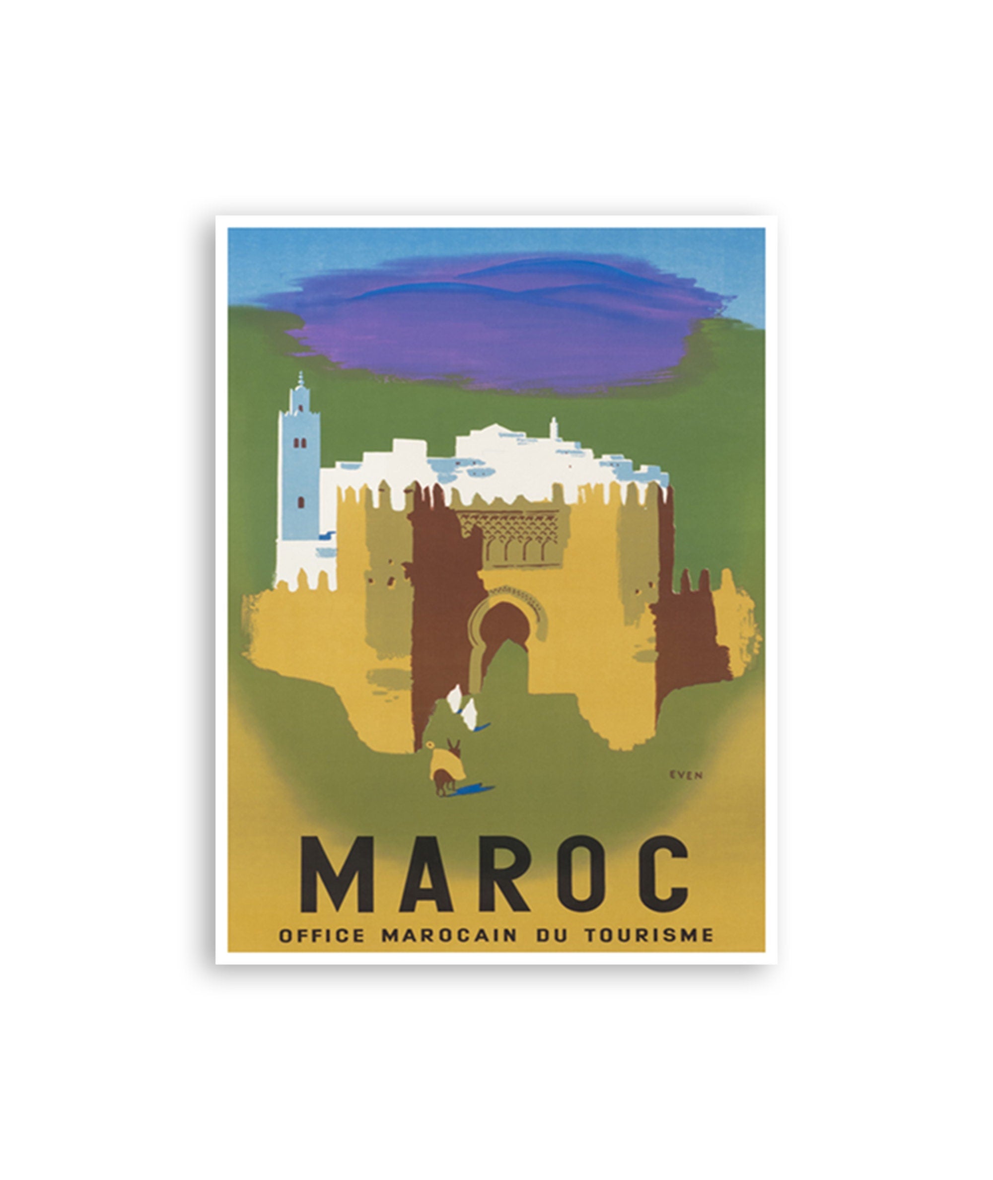 Morocco Print Wall Art Travel Poster Africa Home Decor (XR3388)