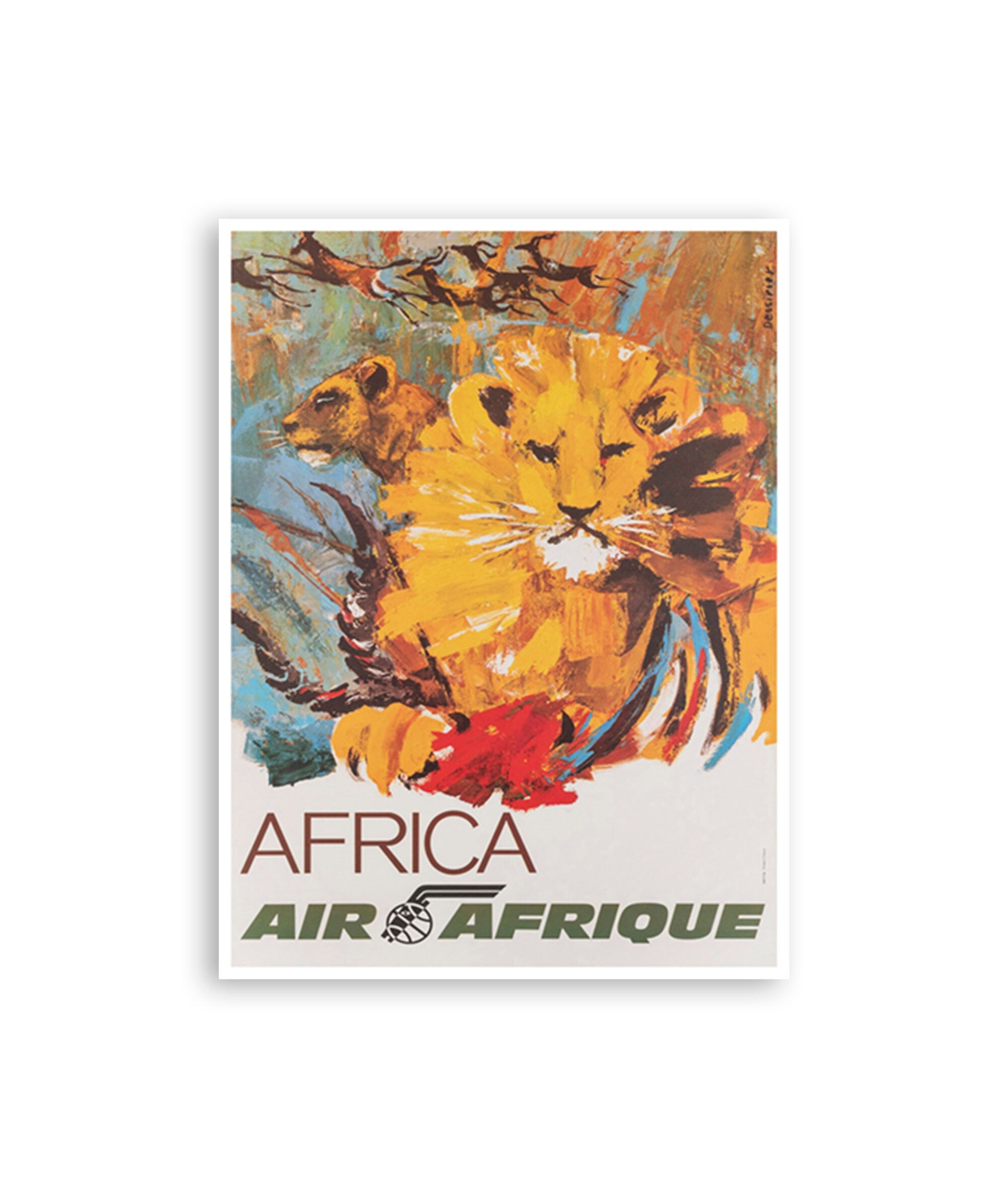 Africa Travel Poster