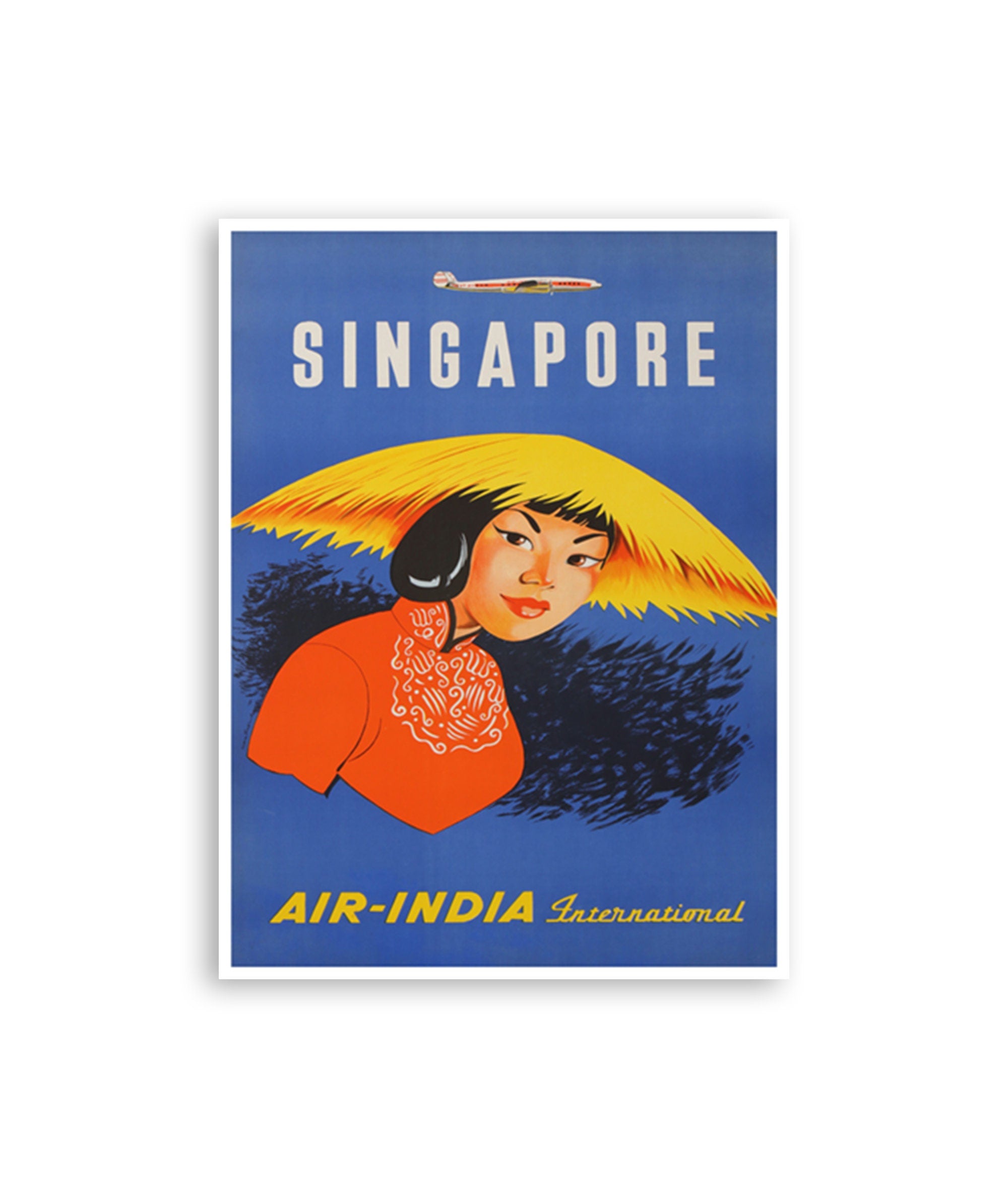 Singapore Wall Art Travel Poster Asian Print (XR3202)