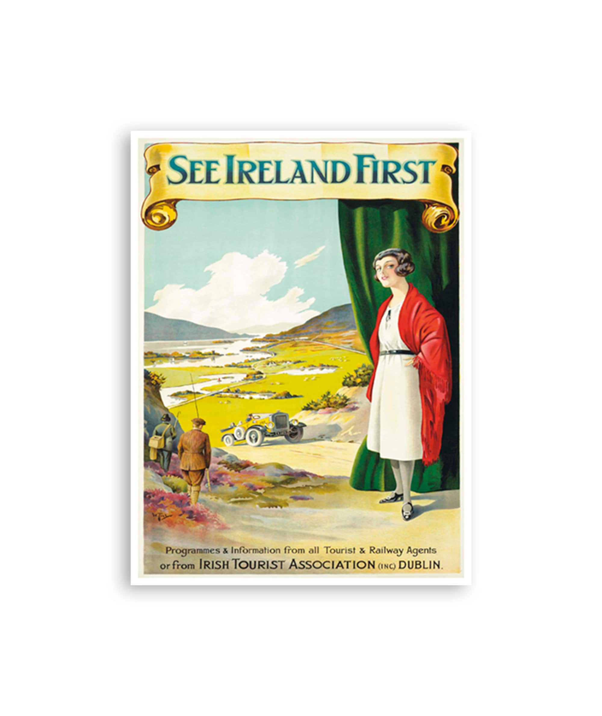 Ireland Poster Art Travel Print (H1049)
