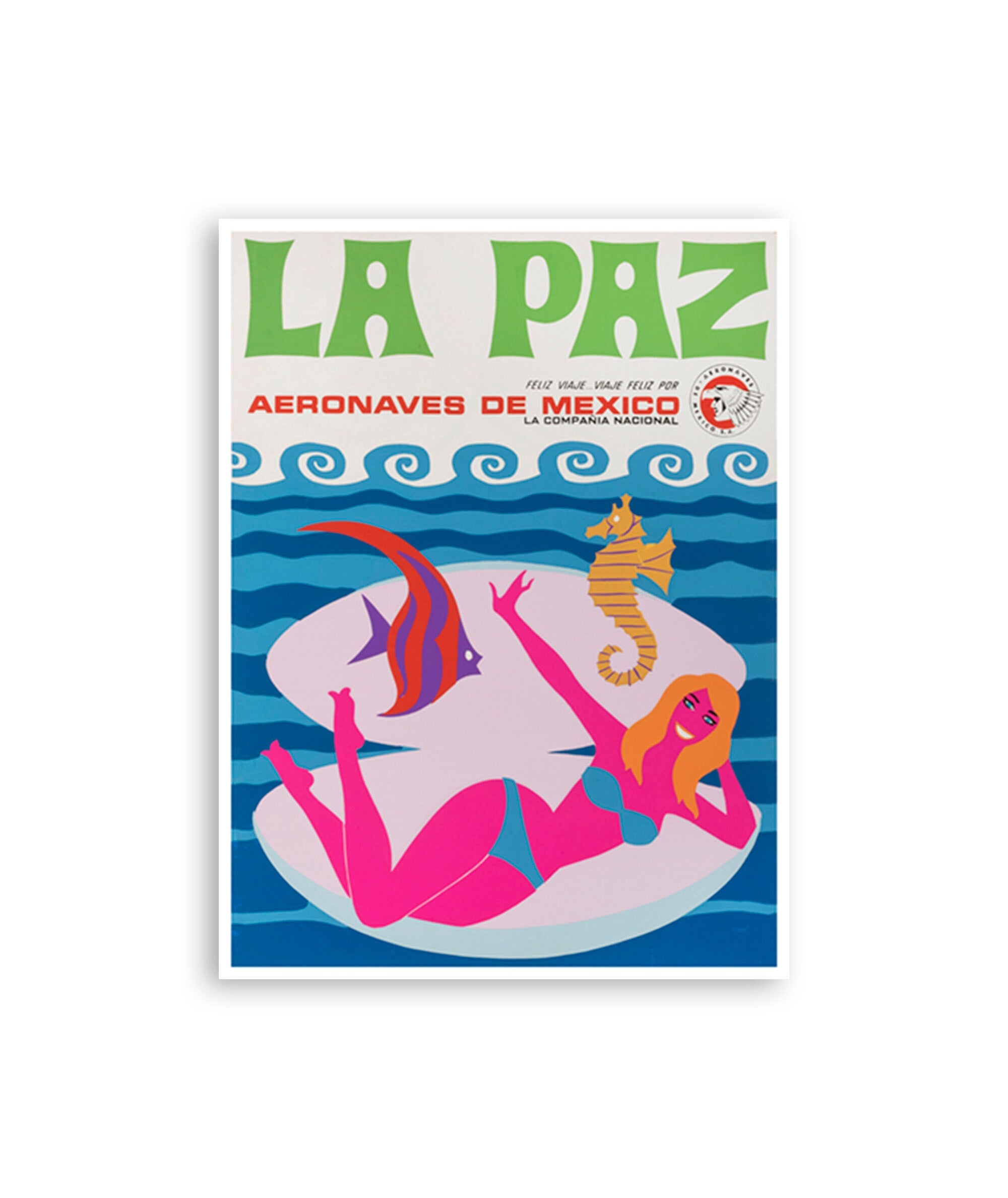 La Paz Art Bolivia Travel Poster Print Retro (XR3614)