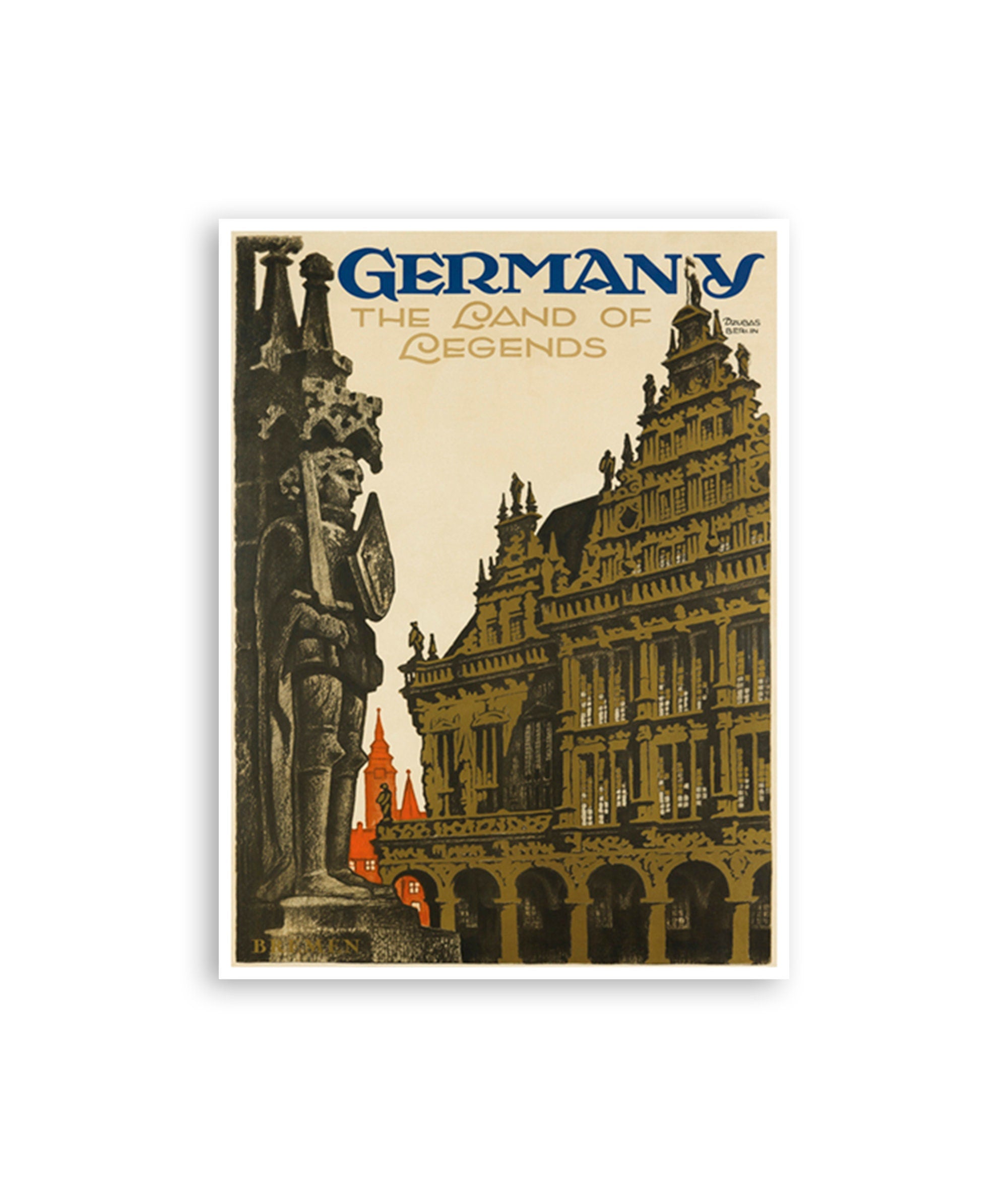 Germany Travel Poster Art Print (XR2879)