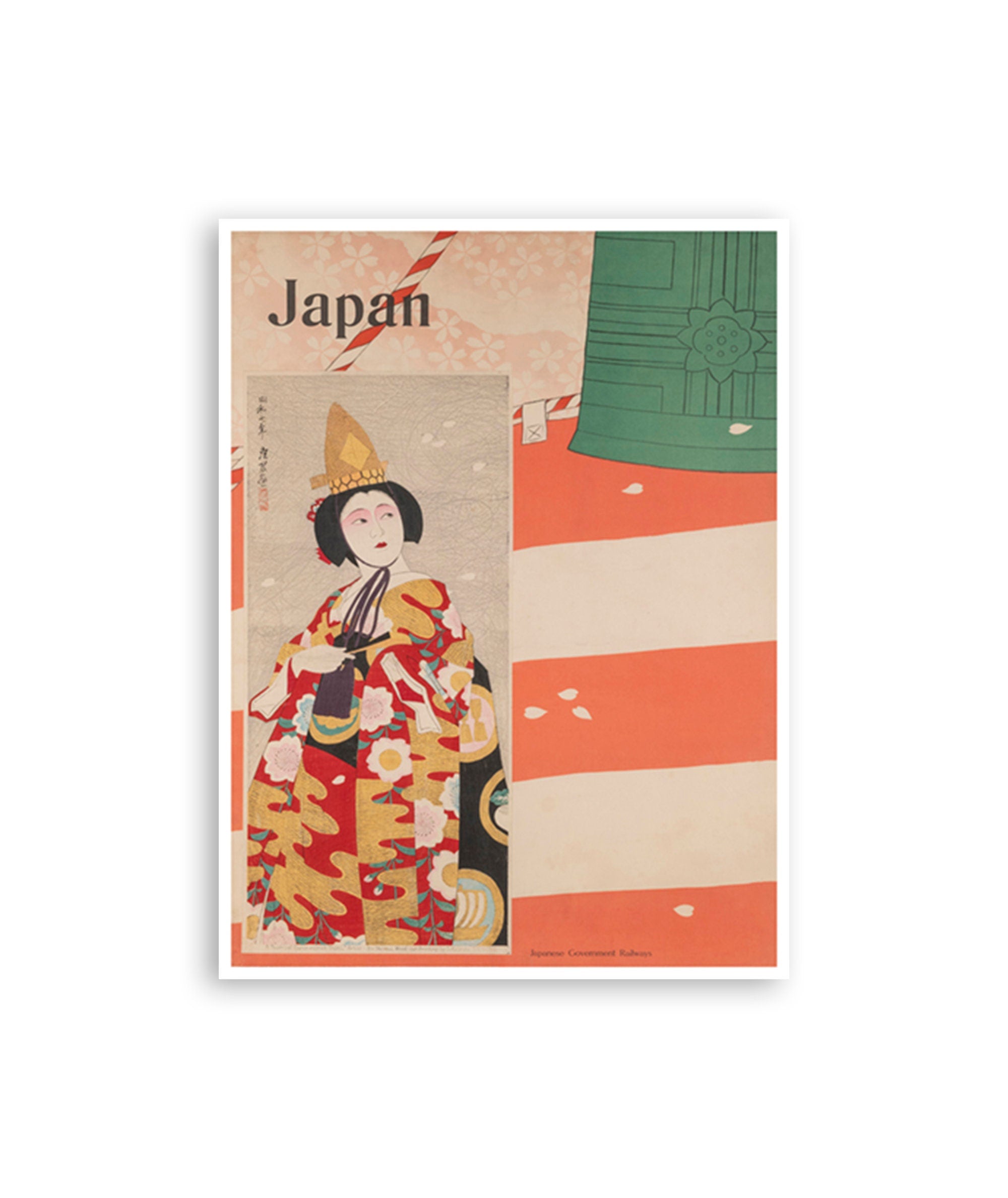 Japan Travel Art Poster Japanese Vintage Print (XR3629)