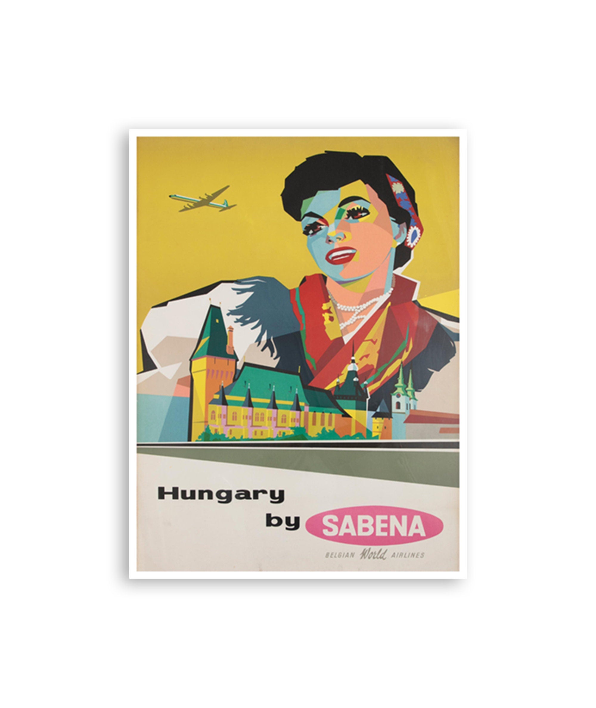 Hungary Travel Poster Hungarian Wall Art (XR3754)