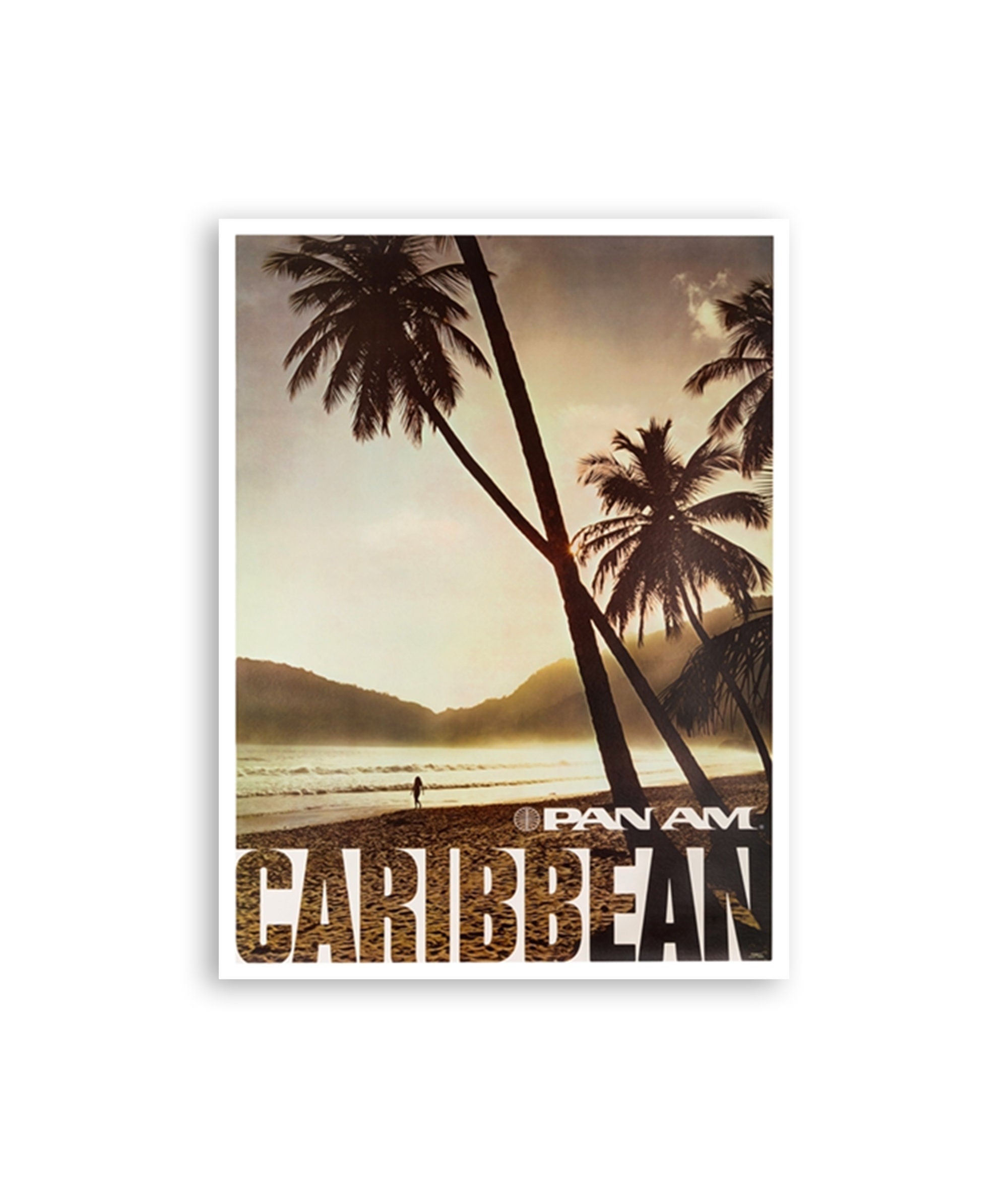 Caribbean Wall Art Travel Poster Wall Print (H554)