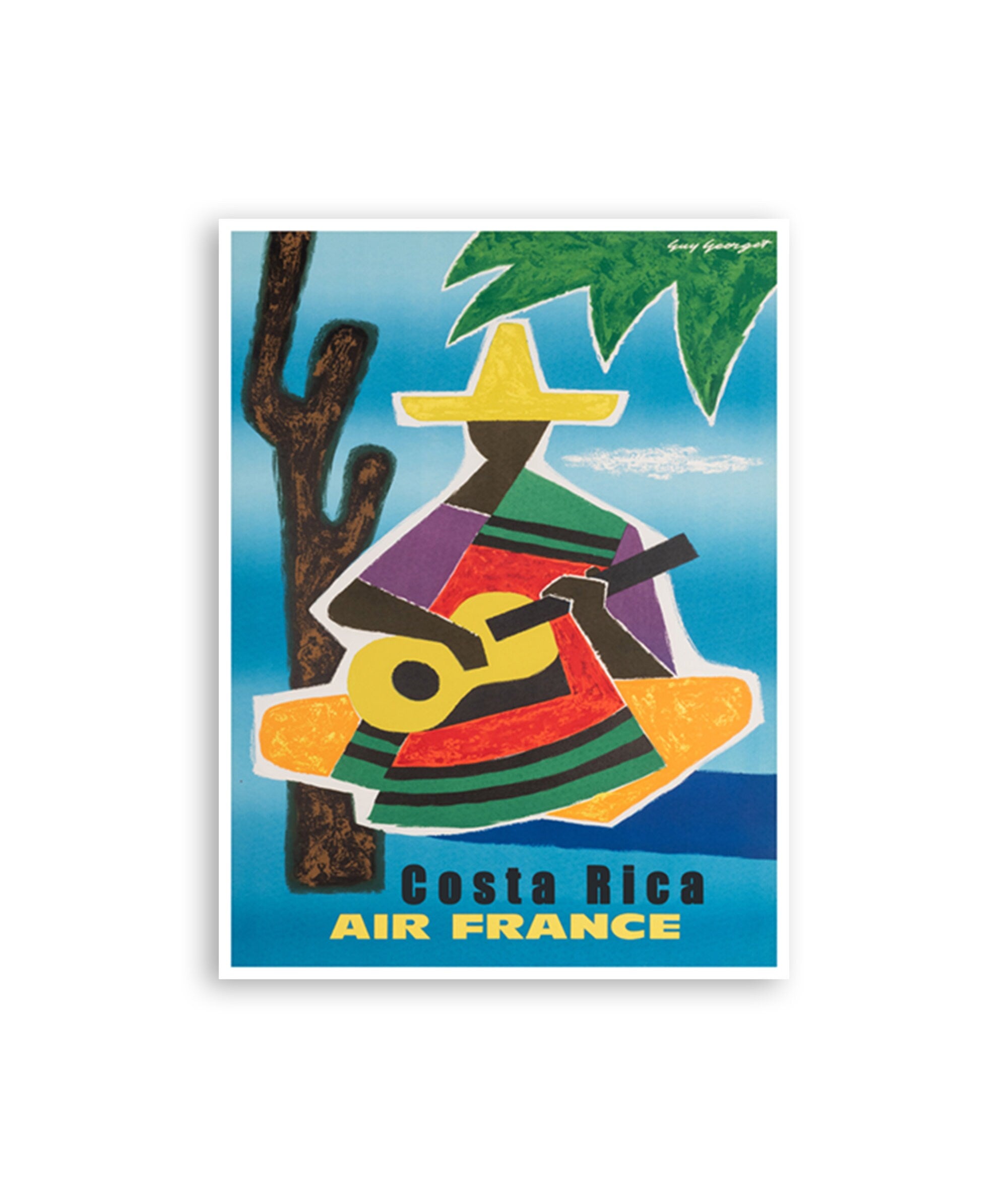 Costa Rica Art Travel Poster Home Decor Print (XR3876)