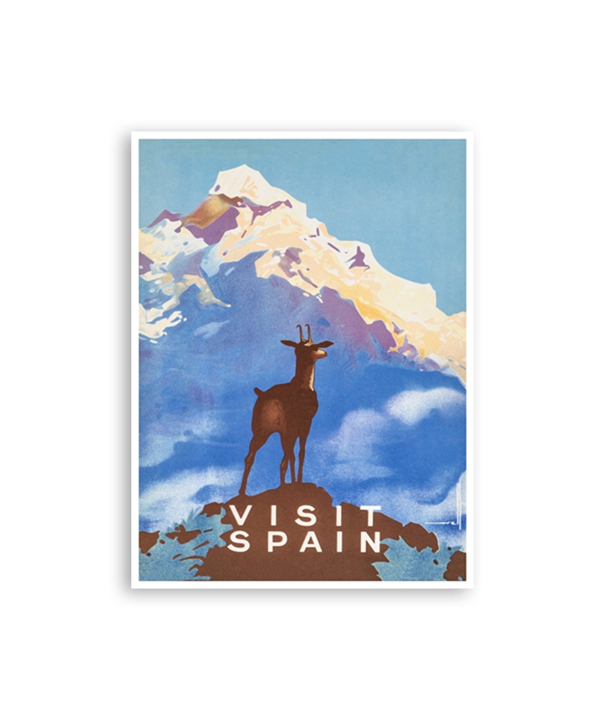 Spain Wall Art Vintage Travel Poster Spanish Decor (H708)