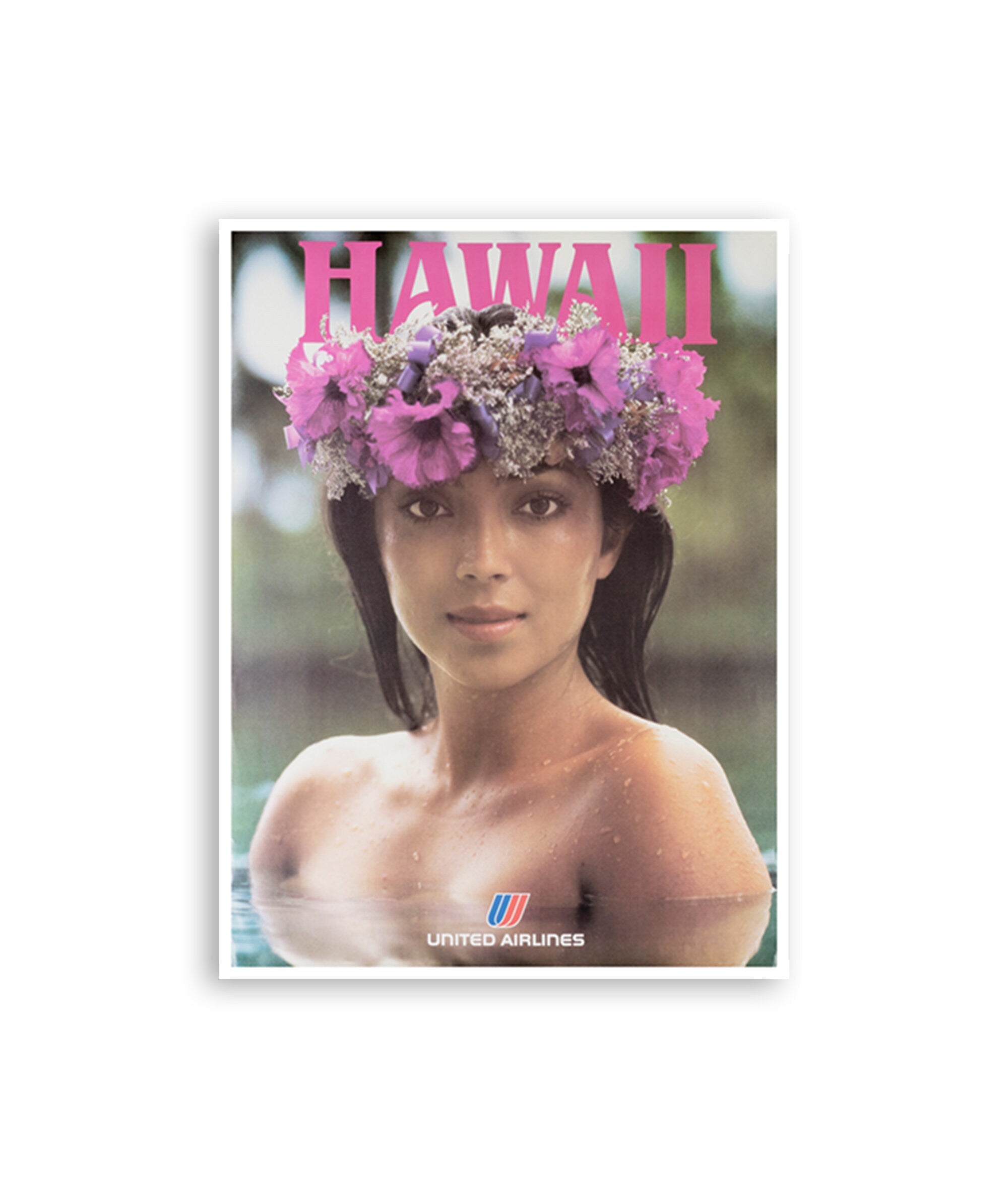 Vintage Poster Hawaii Travel Art Home Decor Print (H1188)