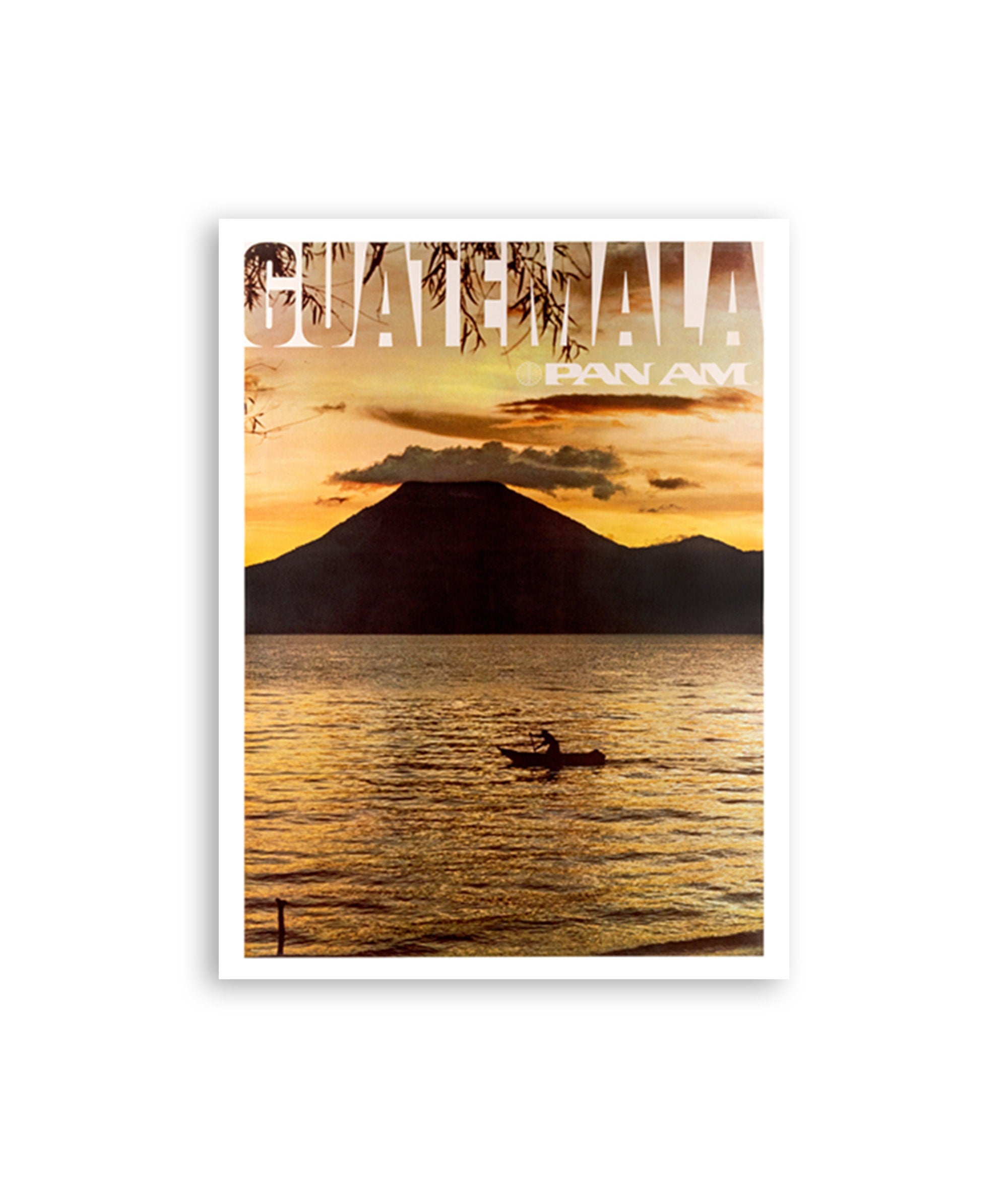 Guatemala Travel Art Poster Sports Wall Art Print (H1179)