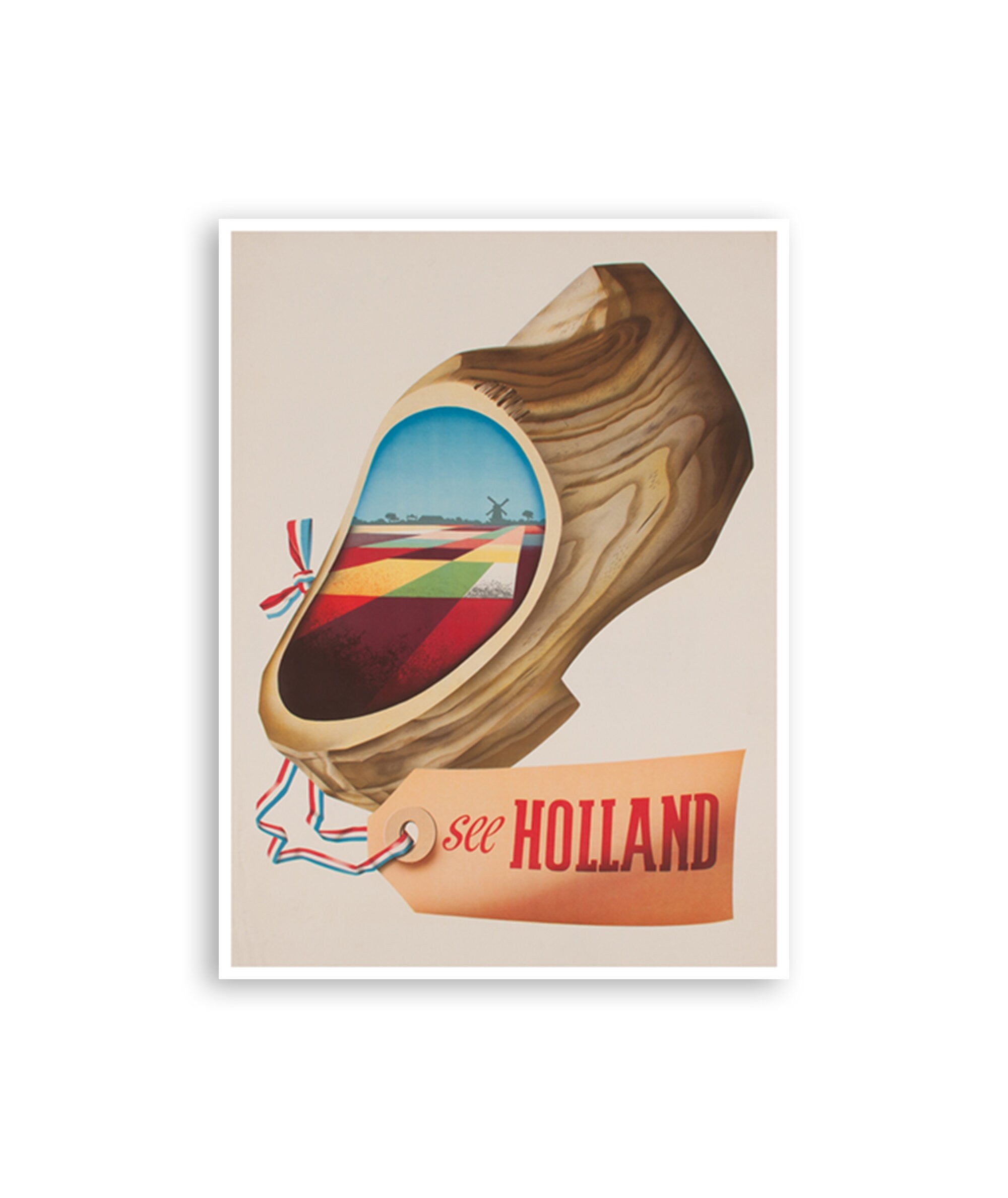 Holland Travel Art Print Vintage Poster (XR3976)