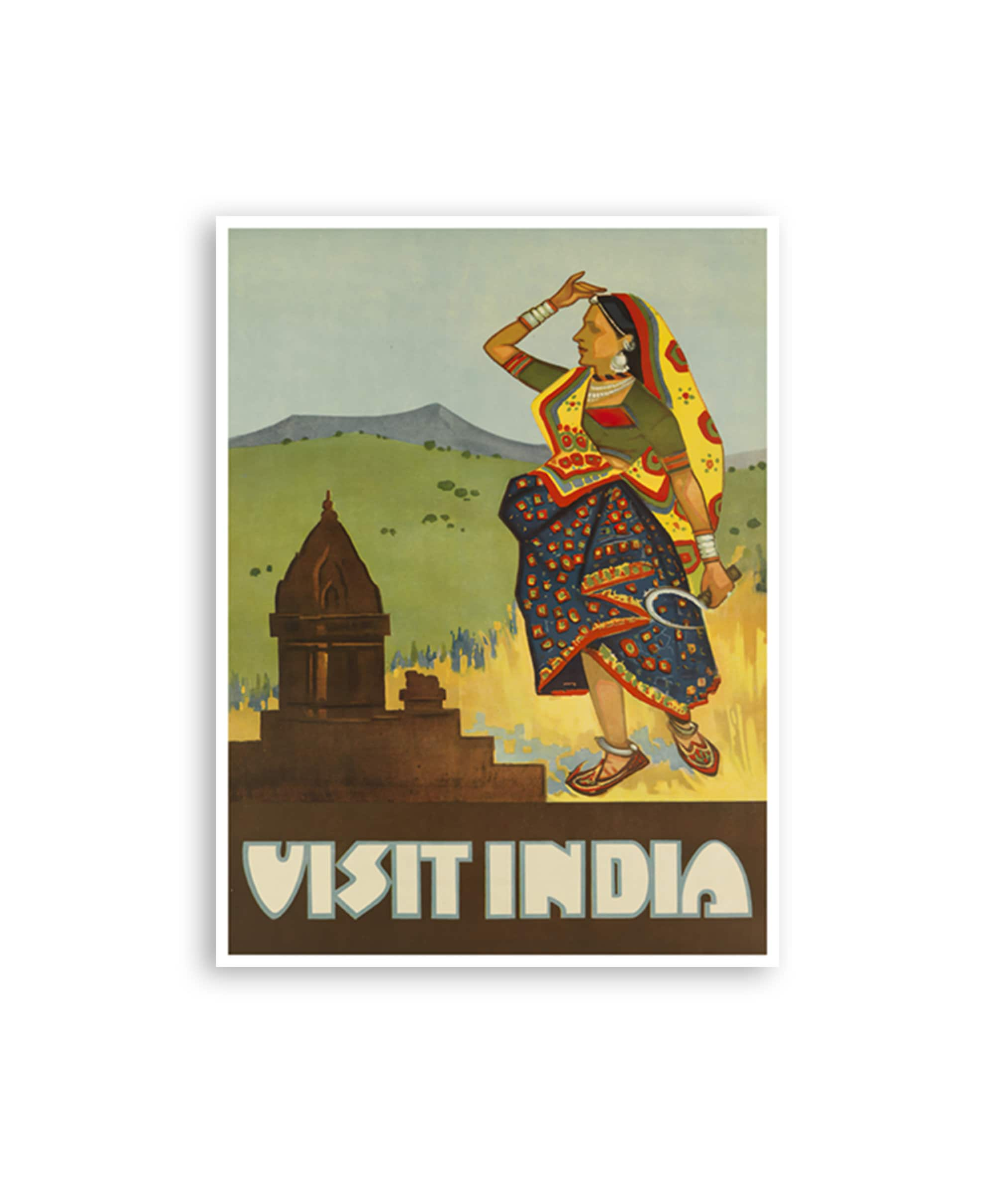 India Travel Art Print Indian Decoration Poster (XR4103)