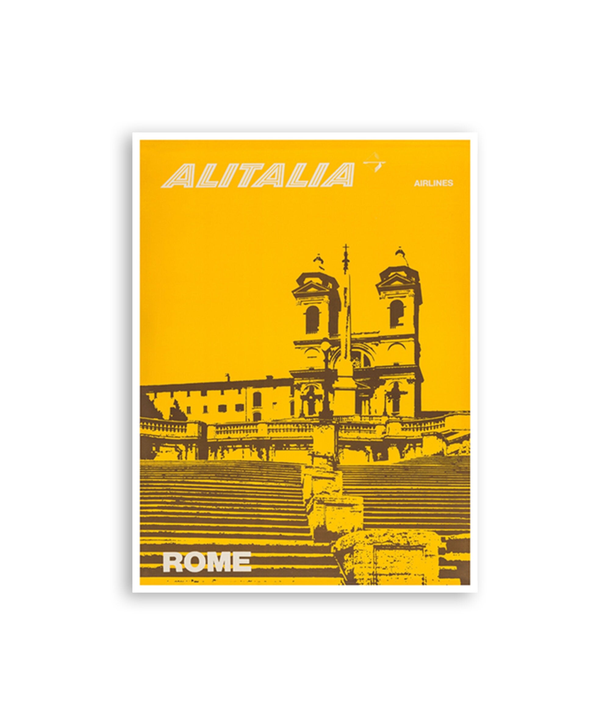 Rome Travel Print Art Italy Travel Poster (XR2278)