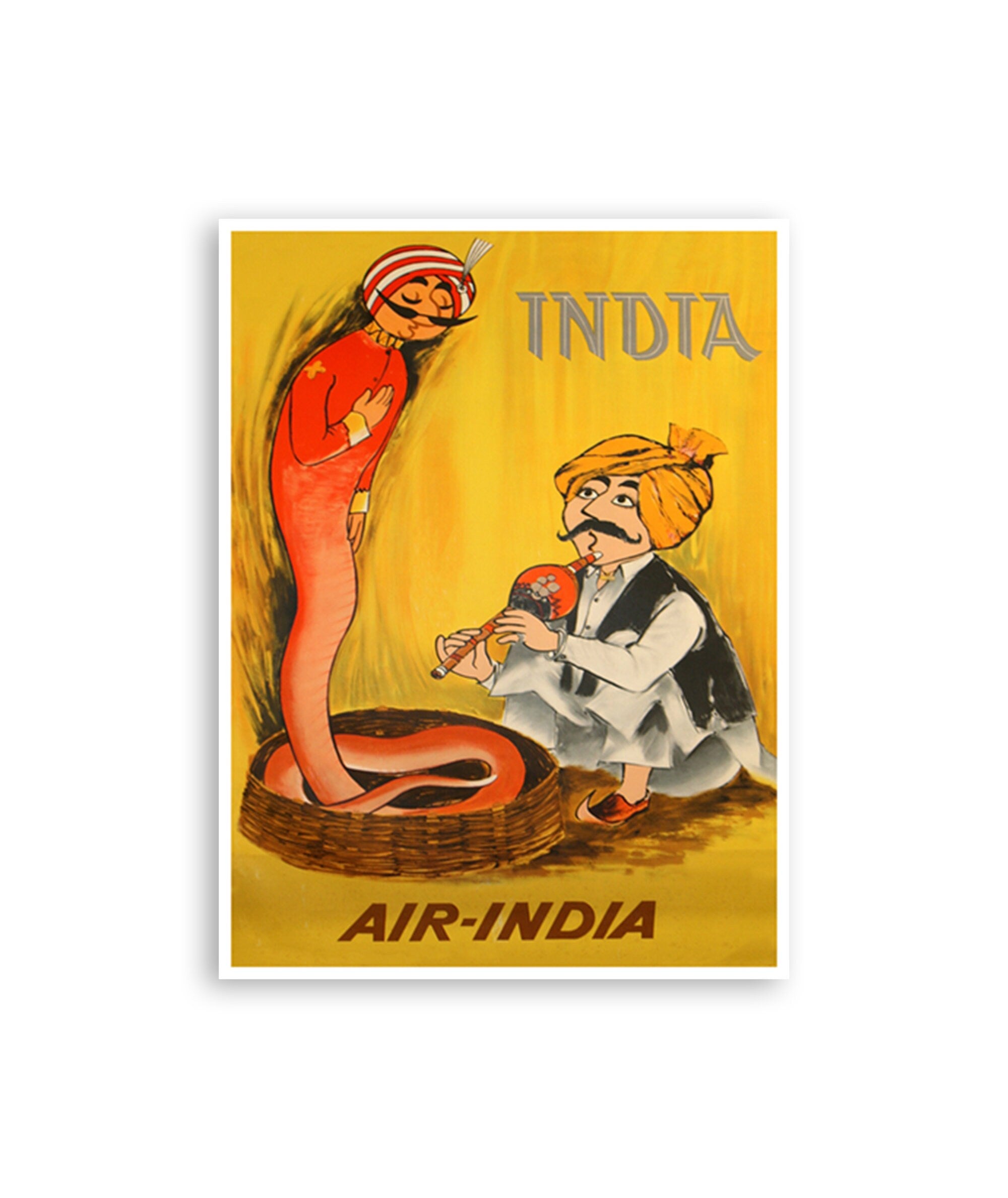 India Travel Poster Art Print Indian Decoration (XR2289)