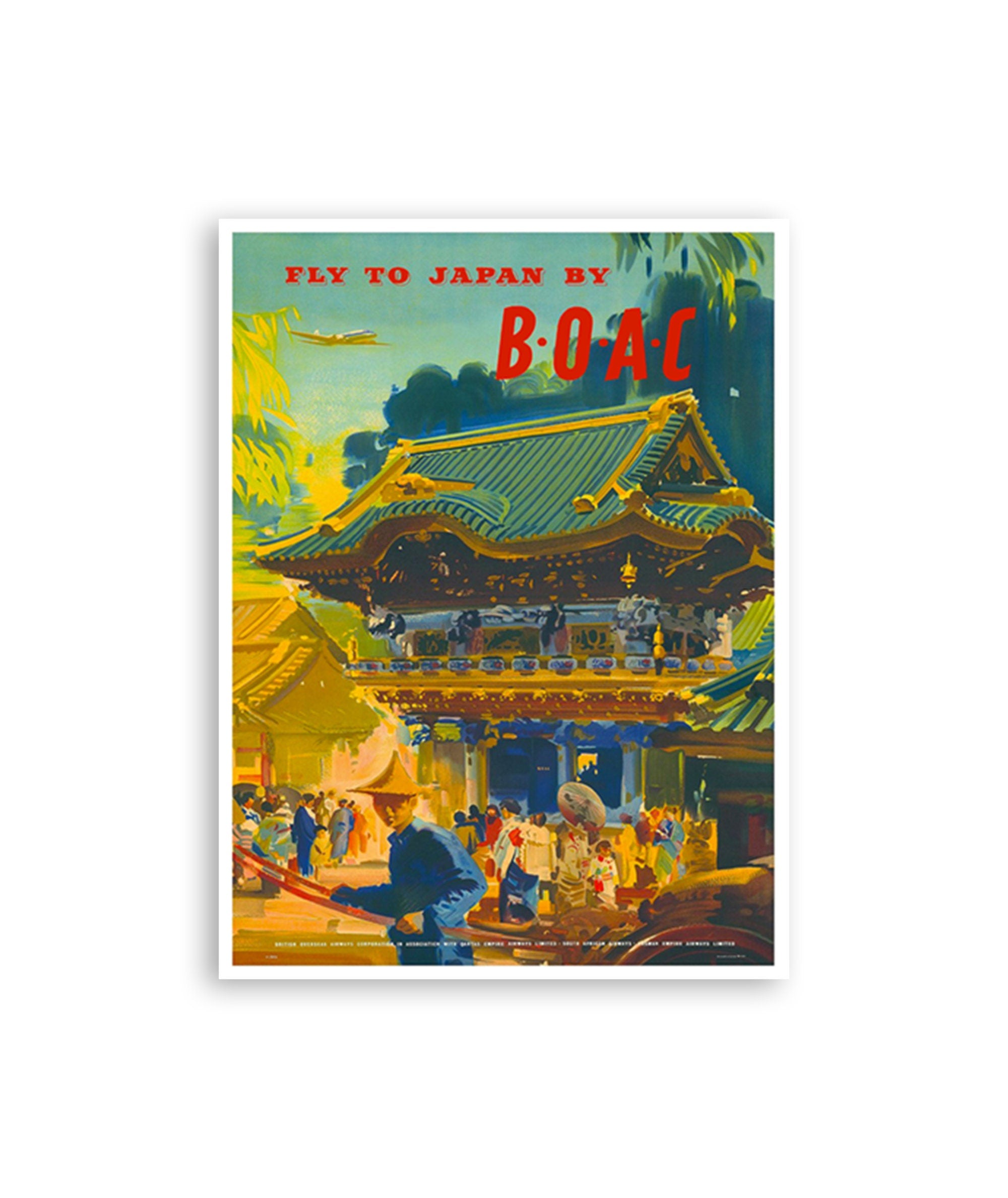 Japan Wall Art Japanese Poster Print Travel Poster Japan Vintage Asia Print (TR15)