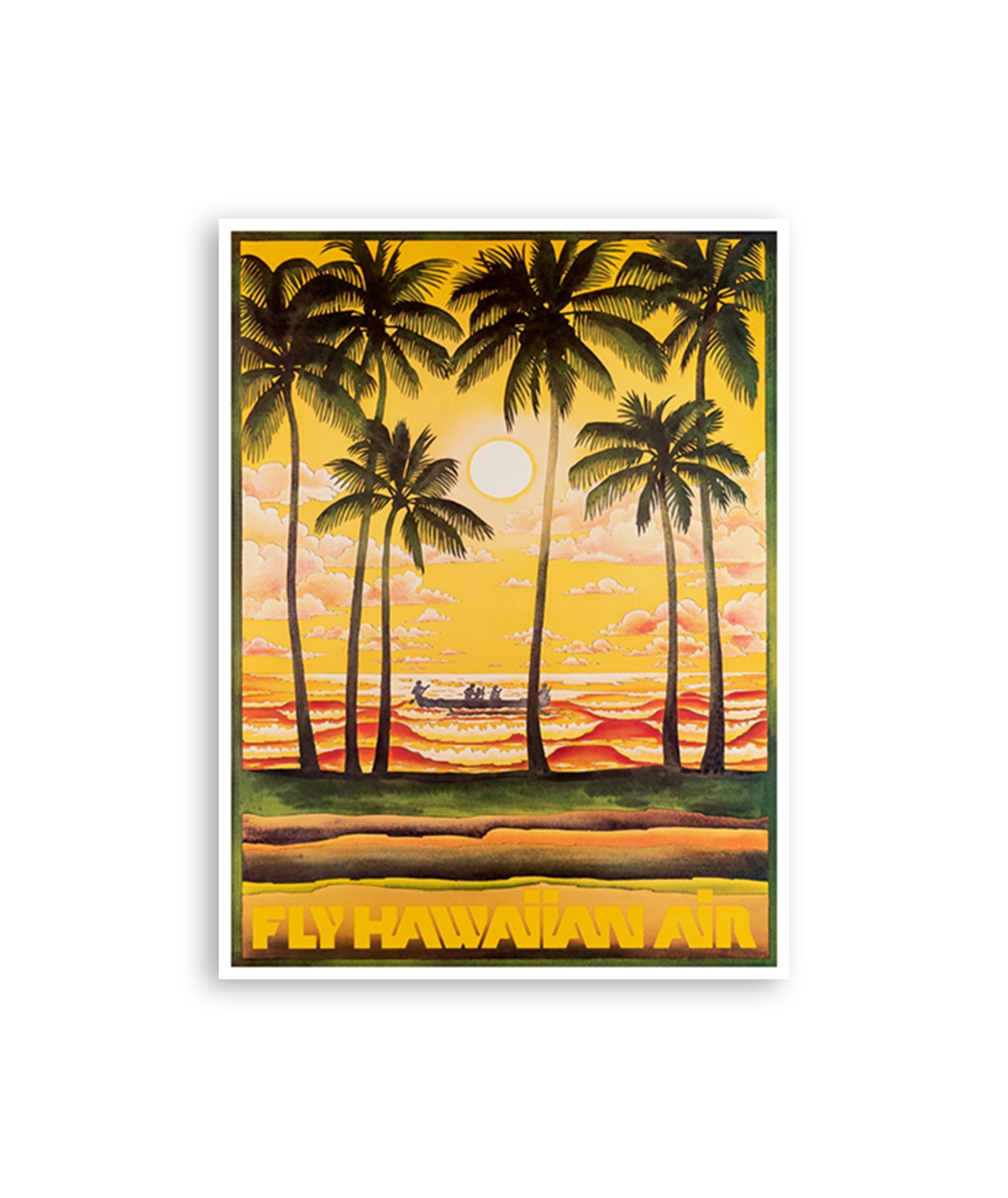 Hawaii Travel Poster Art Tourism Print (TR35)