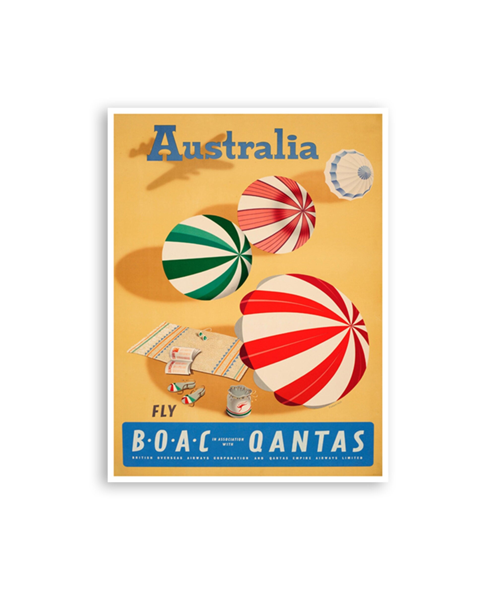 Australia Art Sign Wall Decor Travel Poster Print (XR2513)