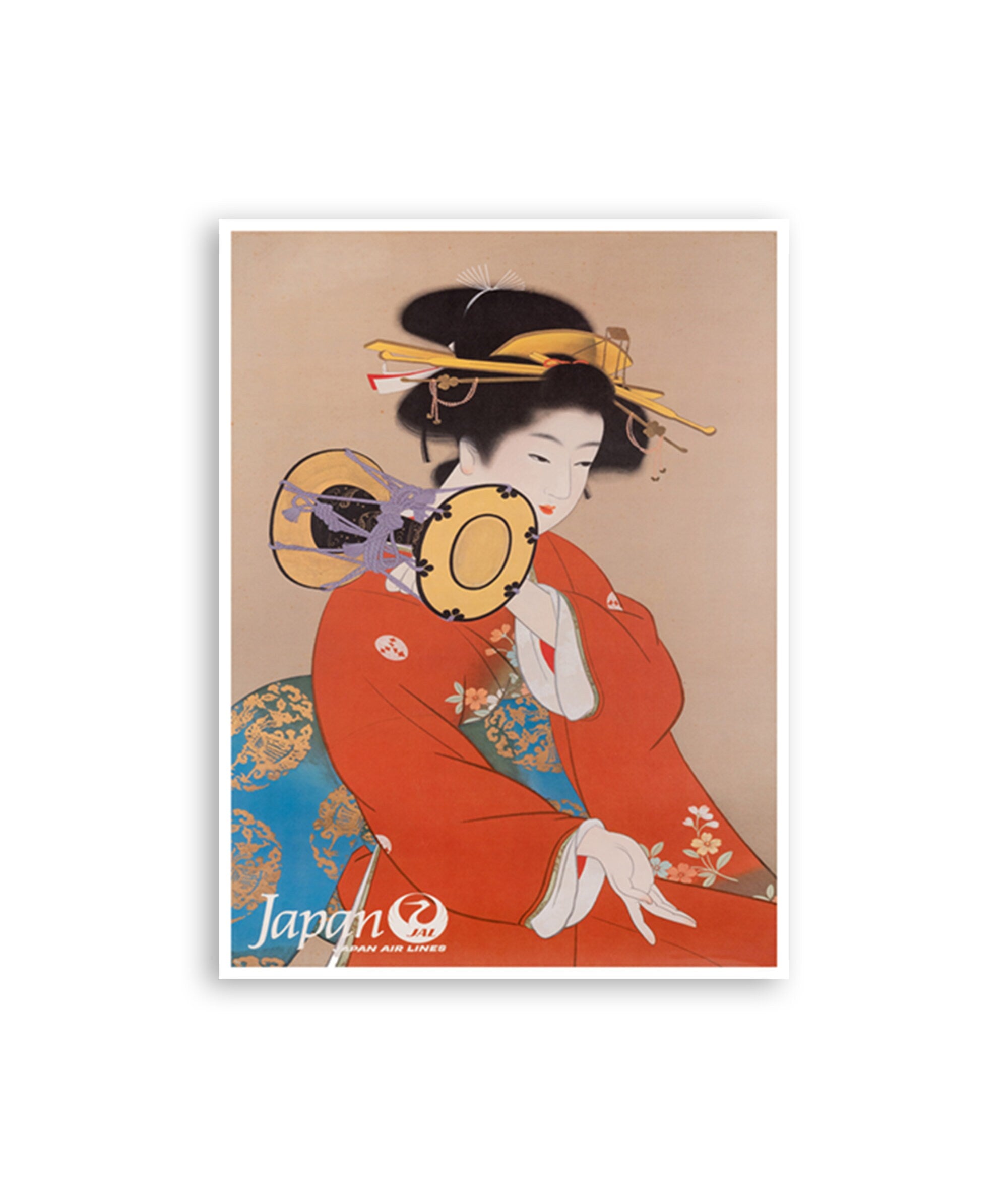 Vintage Japanese art Japan Travel Art Poster Asian Print (XR2831)