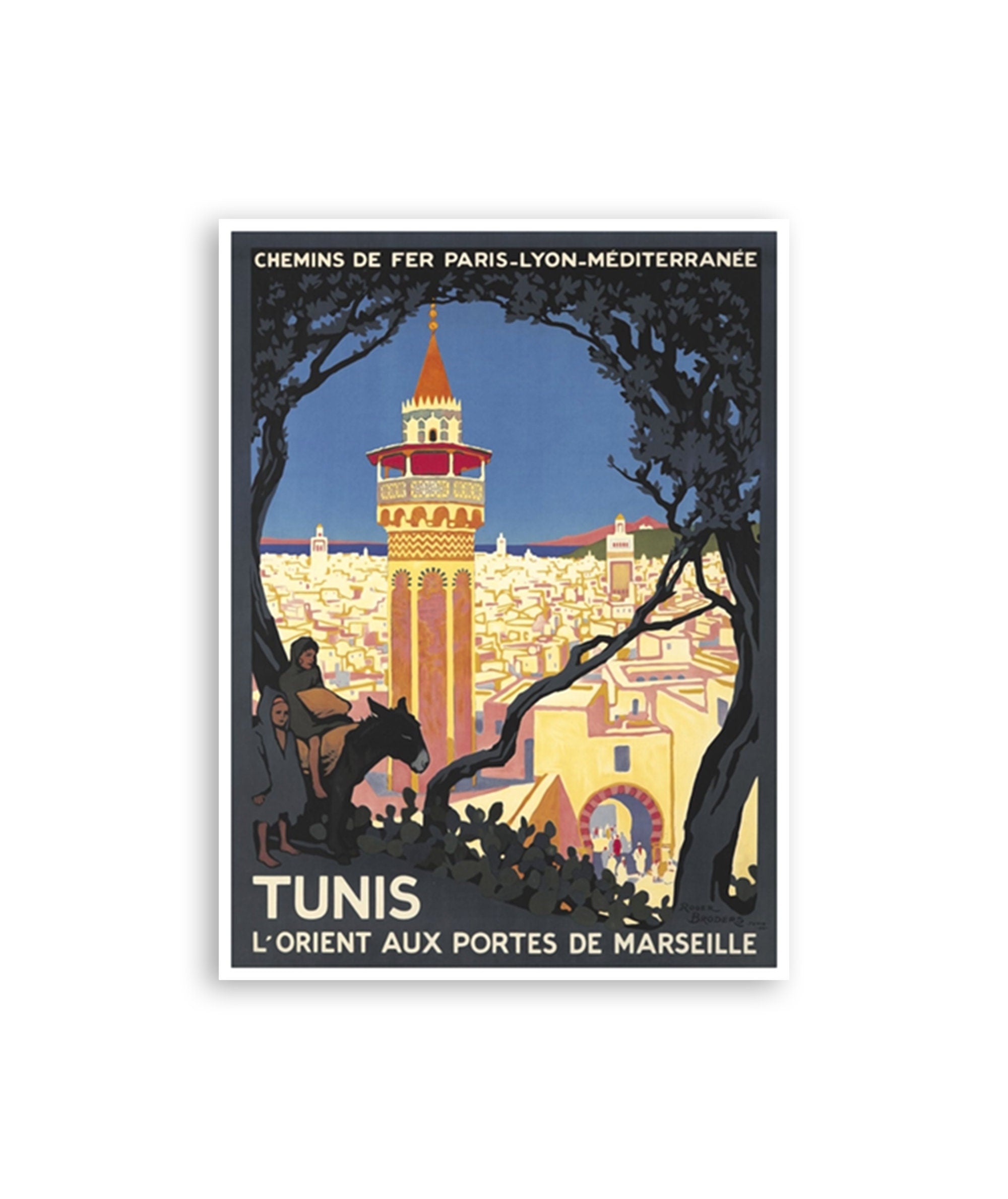 Tunisia Travel Poster