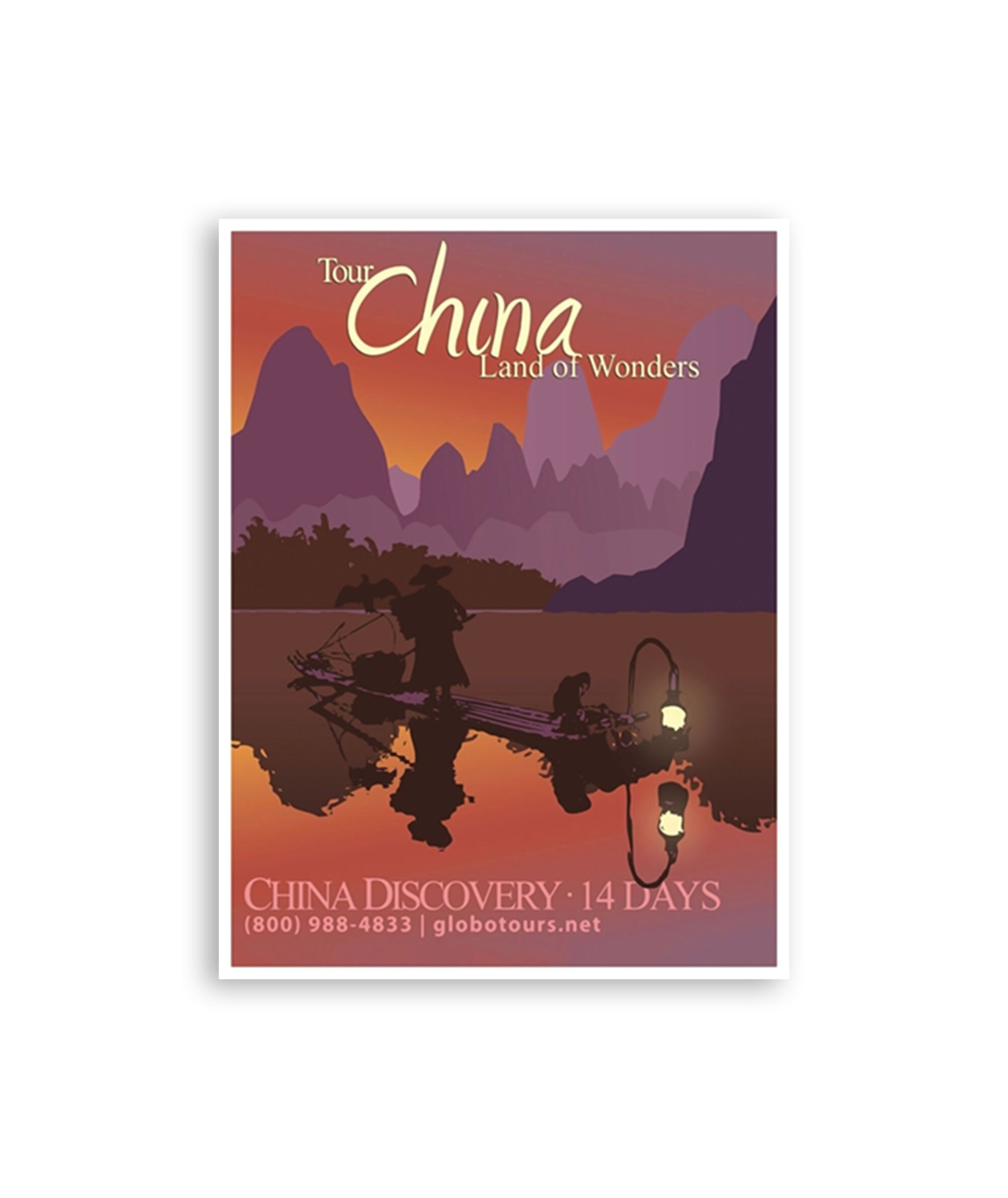 China Art Travel Poster Tourism Print (TR25)