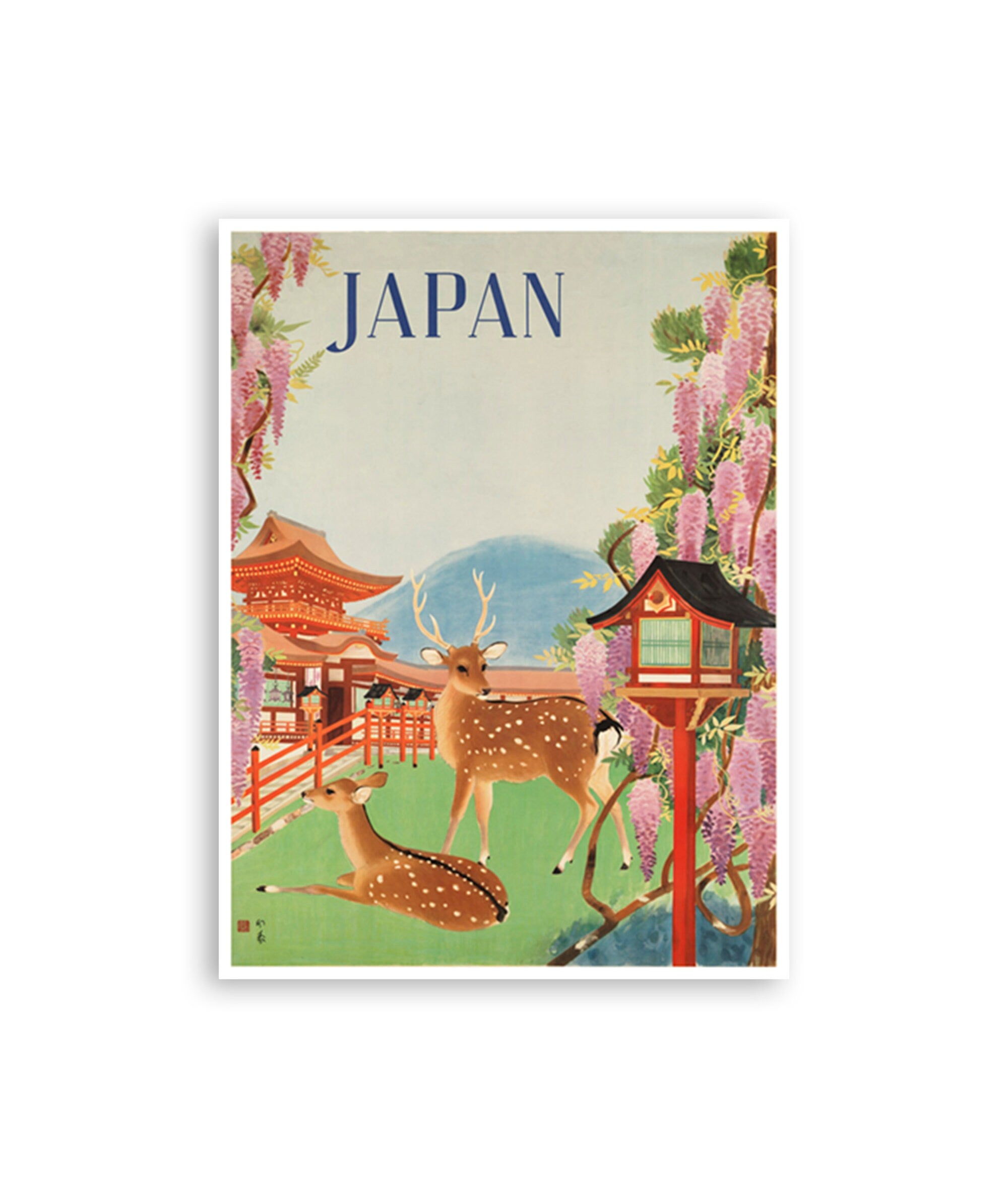 Japan Travel Poster Japanese Art Print (TR55)