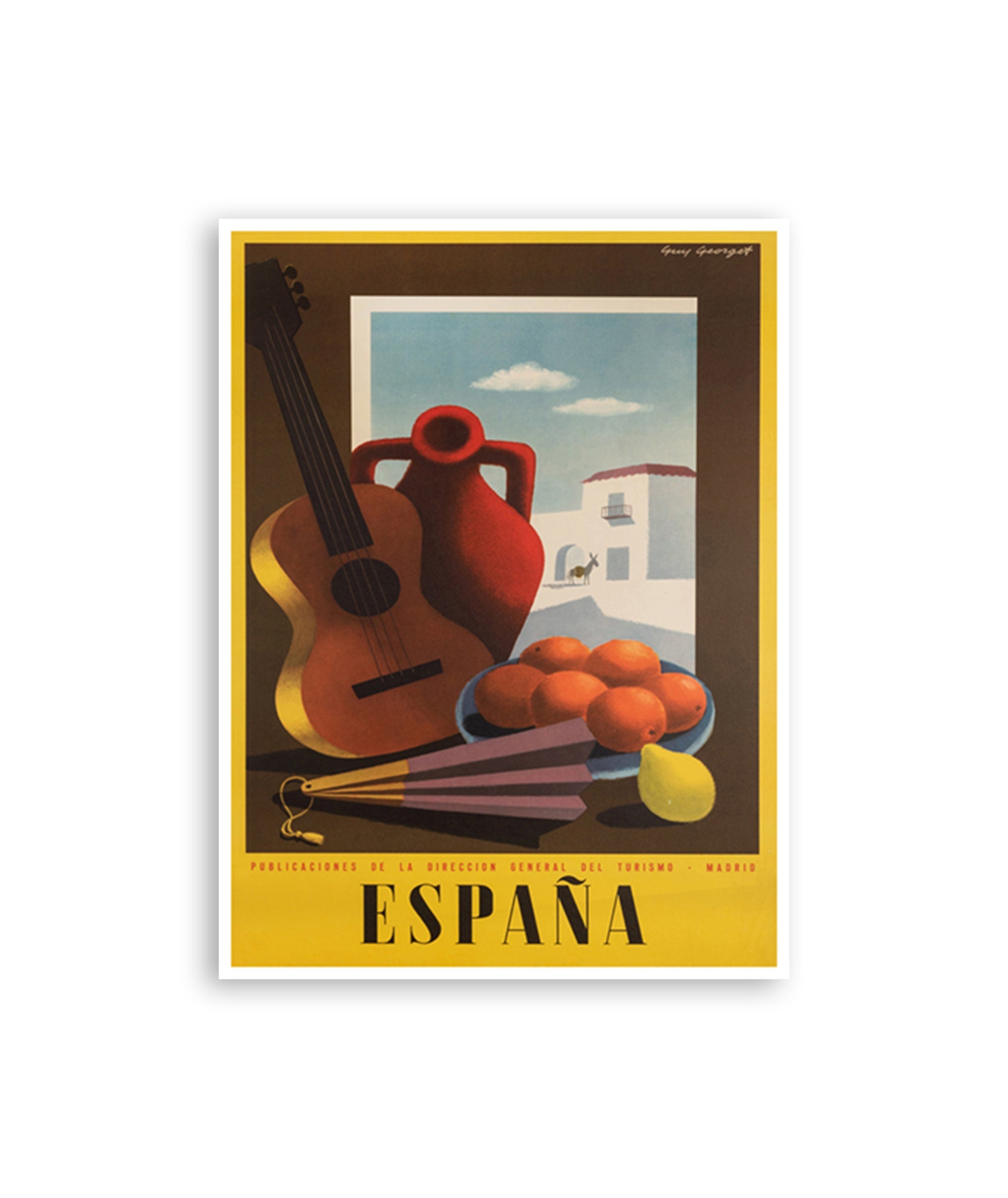 Vintage Spain Art Spanish Print Travel Poster Retro Home Decor (XR2192)