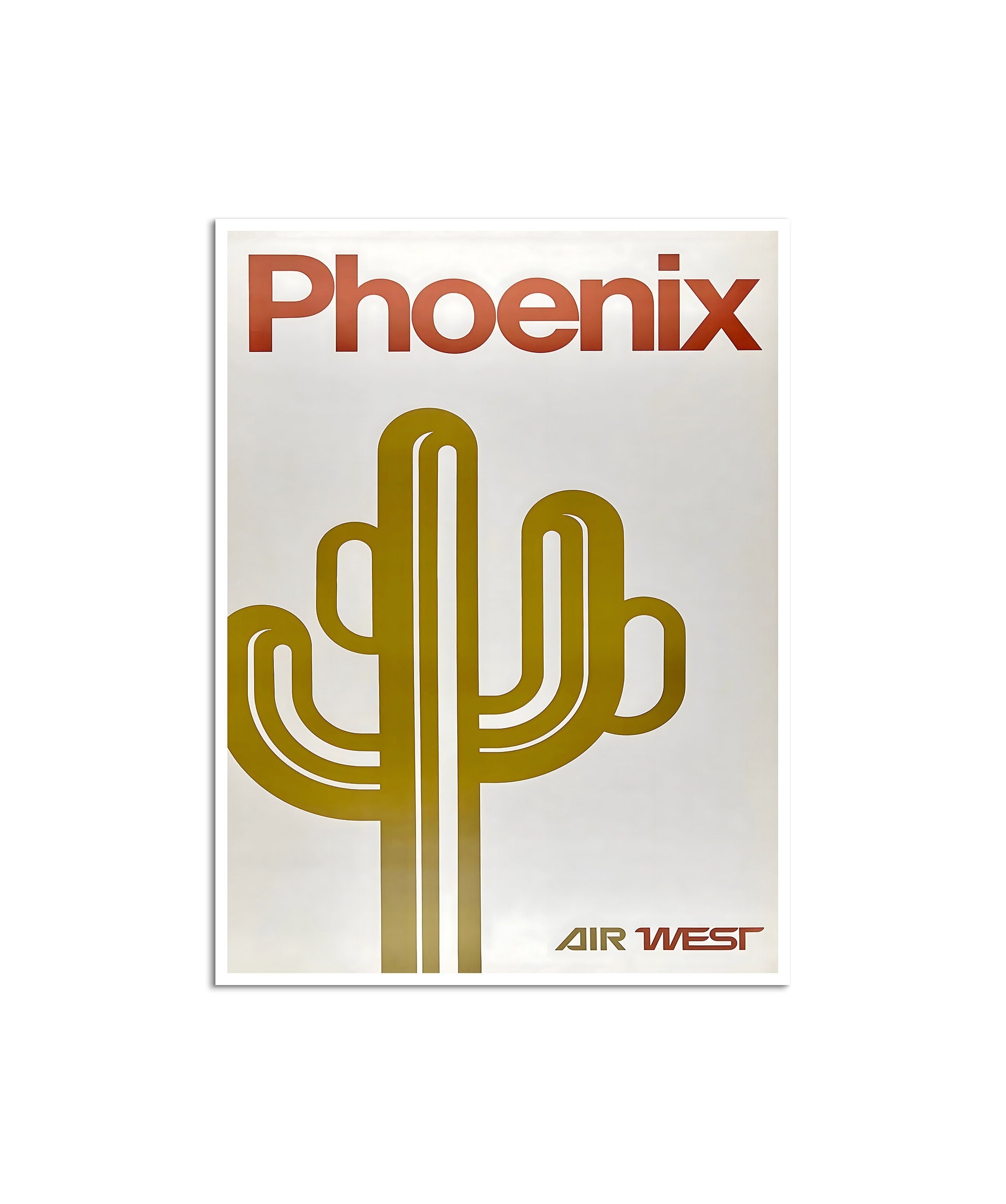 Phoenix Travel Poster Arizona Art America Print Home Decor (XR4514)