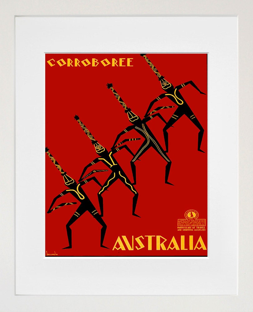 Art Print Australia Travel Poster (TR5)