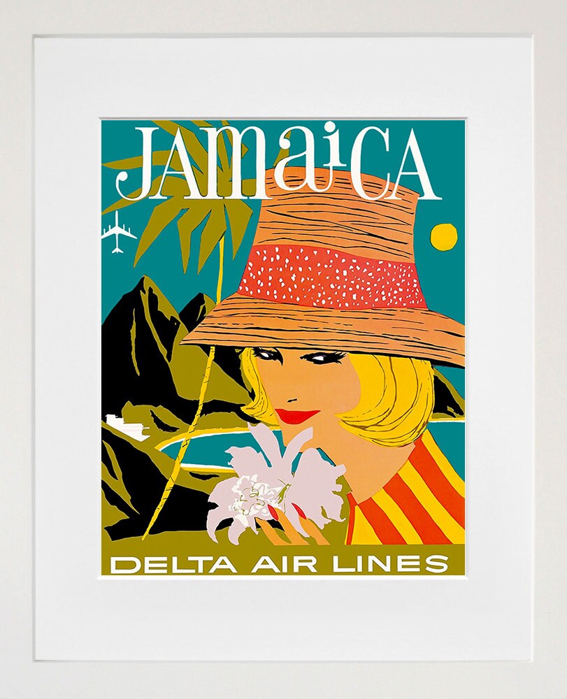 Travel Art Print Jamaica Advertising Poster (TR23)