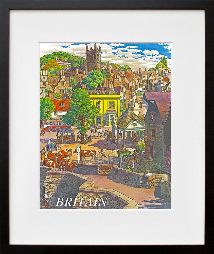 Travel Art Print Britain Advertising Poster (TR27)