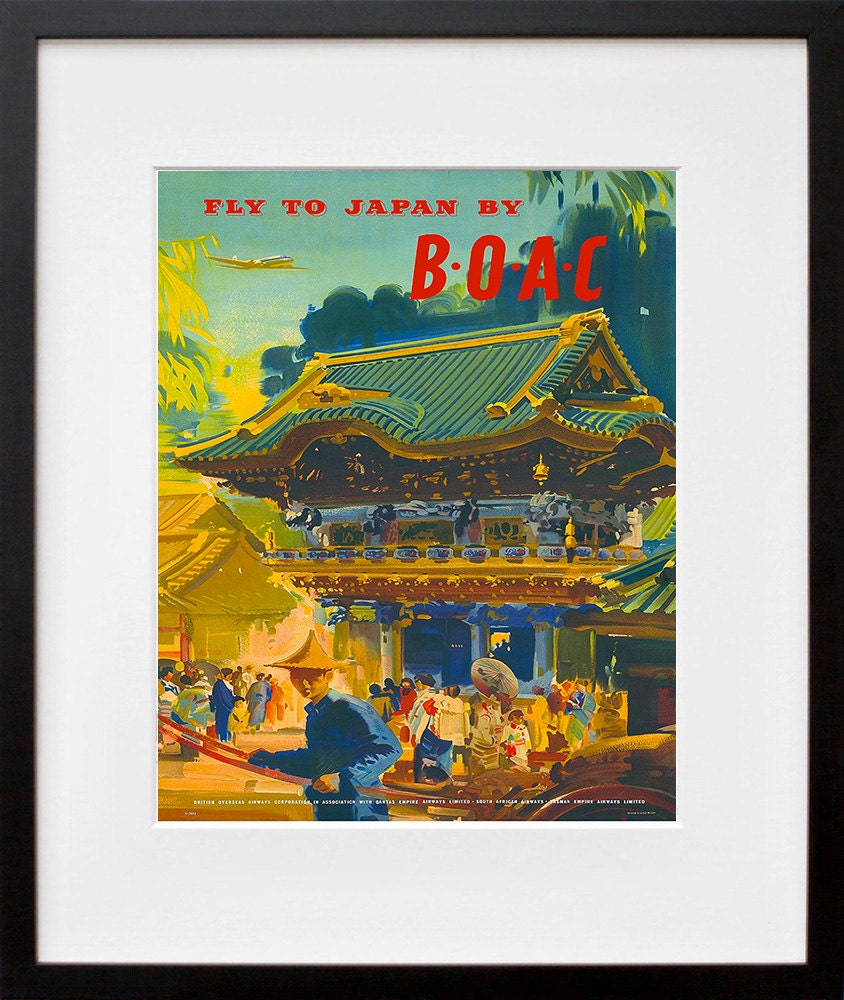 Travel Art Poster Japan Vintage Print (TR15)