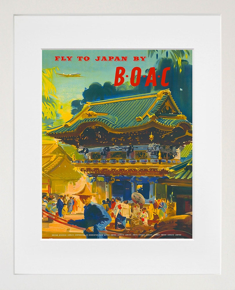 Travel Art Poster Japan Vintage Print (TR15)