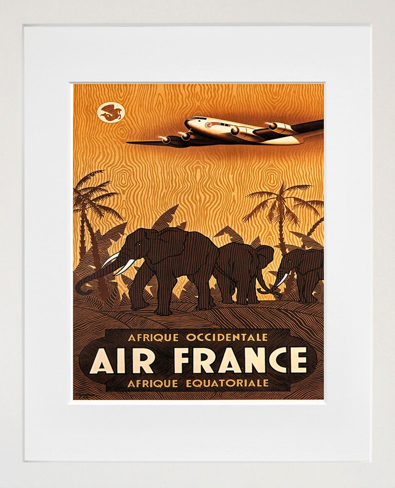 Travel Poster Africa Art Print (ZT8)