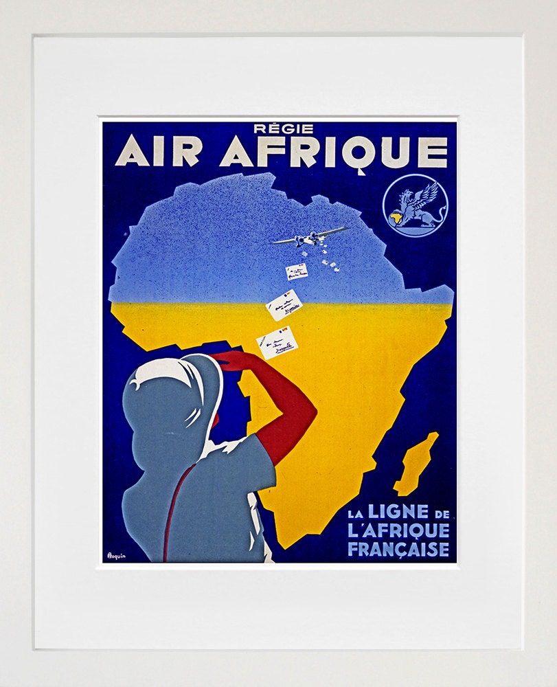 Air Afrique Poster