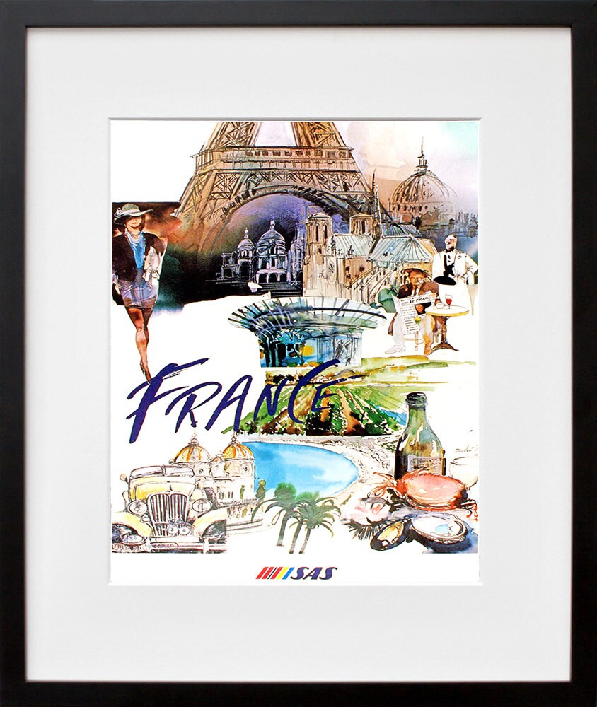 France Poster Art Travel Print (TR36)