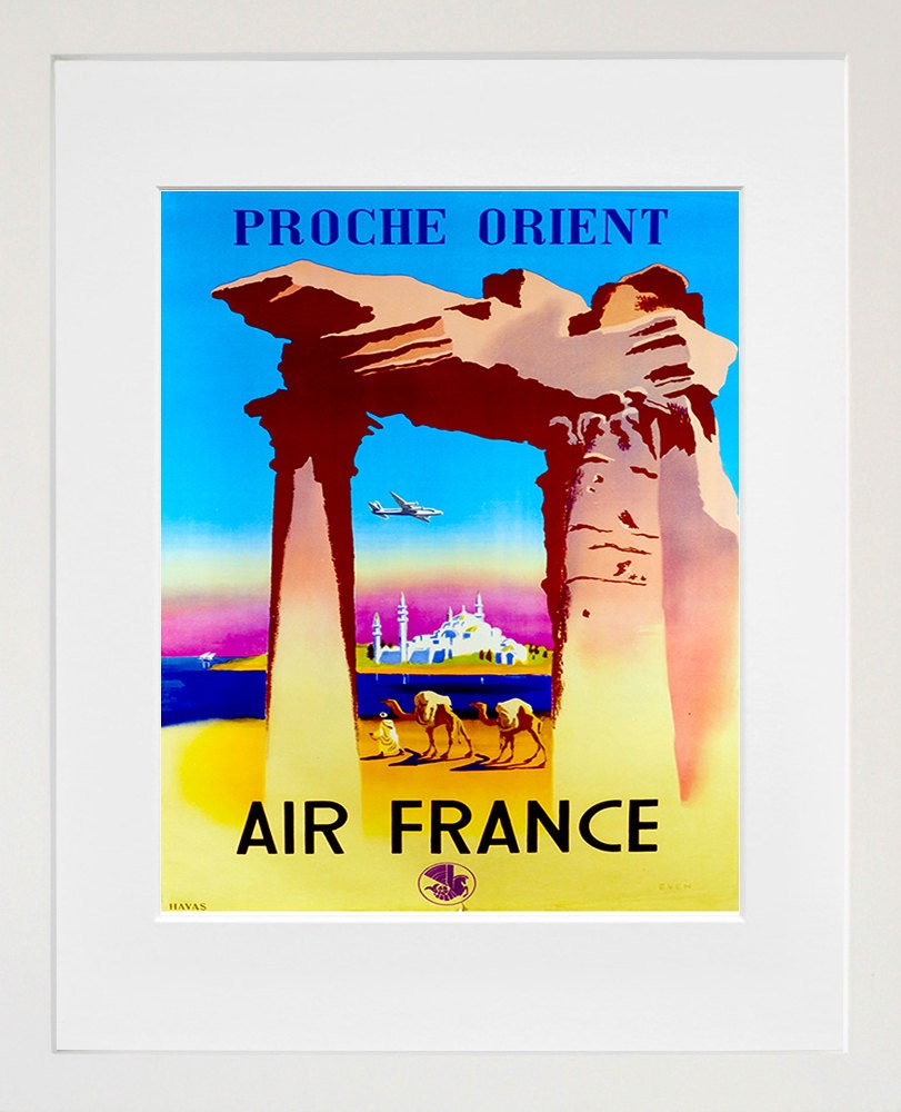 Middle East Art Travel Poster Tourism Print (TR12)