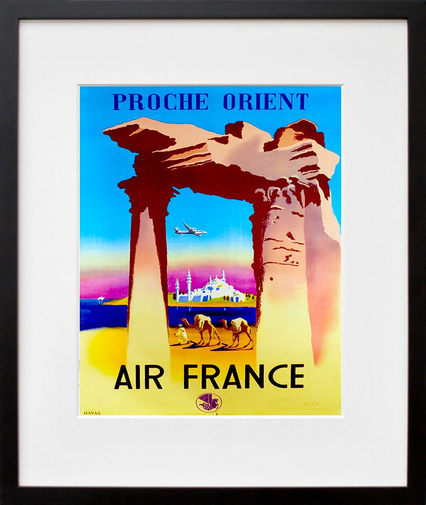 Middle East Art Travel Poster Tourism Print (TR12)