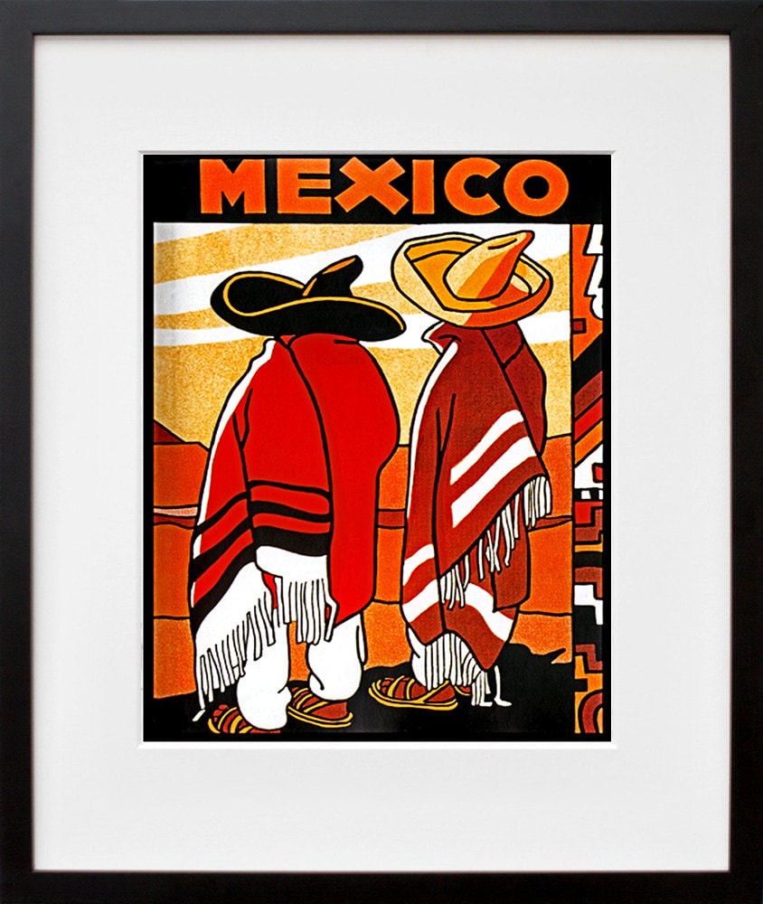 Mexican Art Mexico Print Travel Poster (TR52)