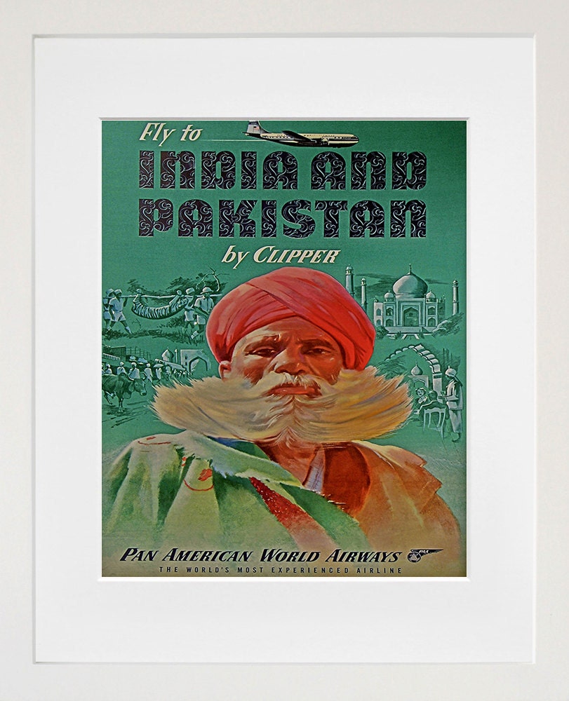 India Art Wall Print Cultural Travel Poster (TR46)