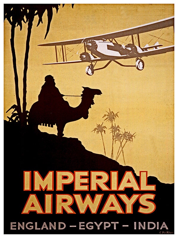 Imperial Airways Poster