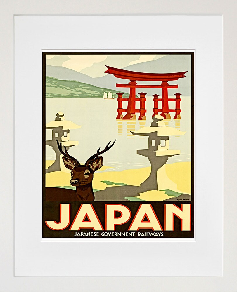 Japan Poster Japanese Wall Art Travel Print (TR56)