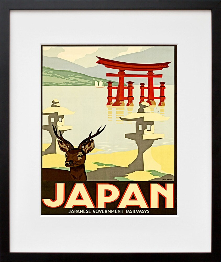 Japan Poster Japanese Wall Art Travel Print (TR56)