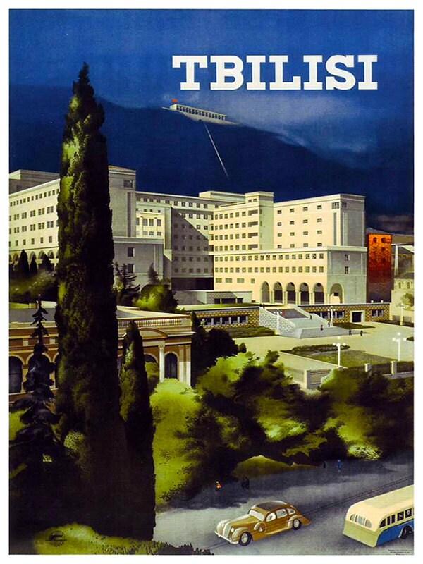 Russia Travel Art Vintage Poster Print (TR130)