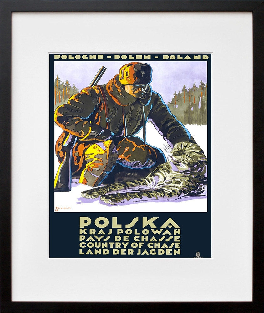 Poland Art Print Polish Travel Poster (TR104)